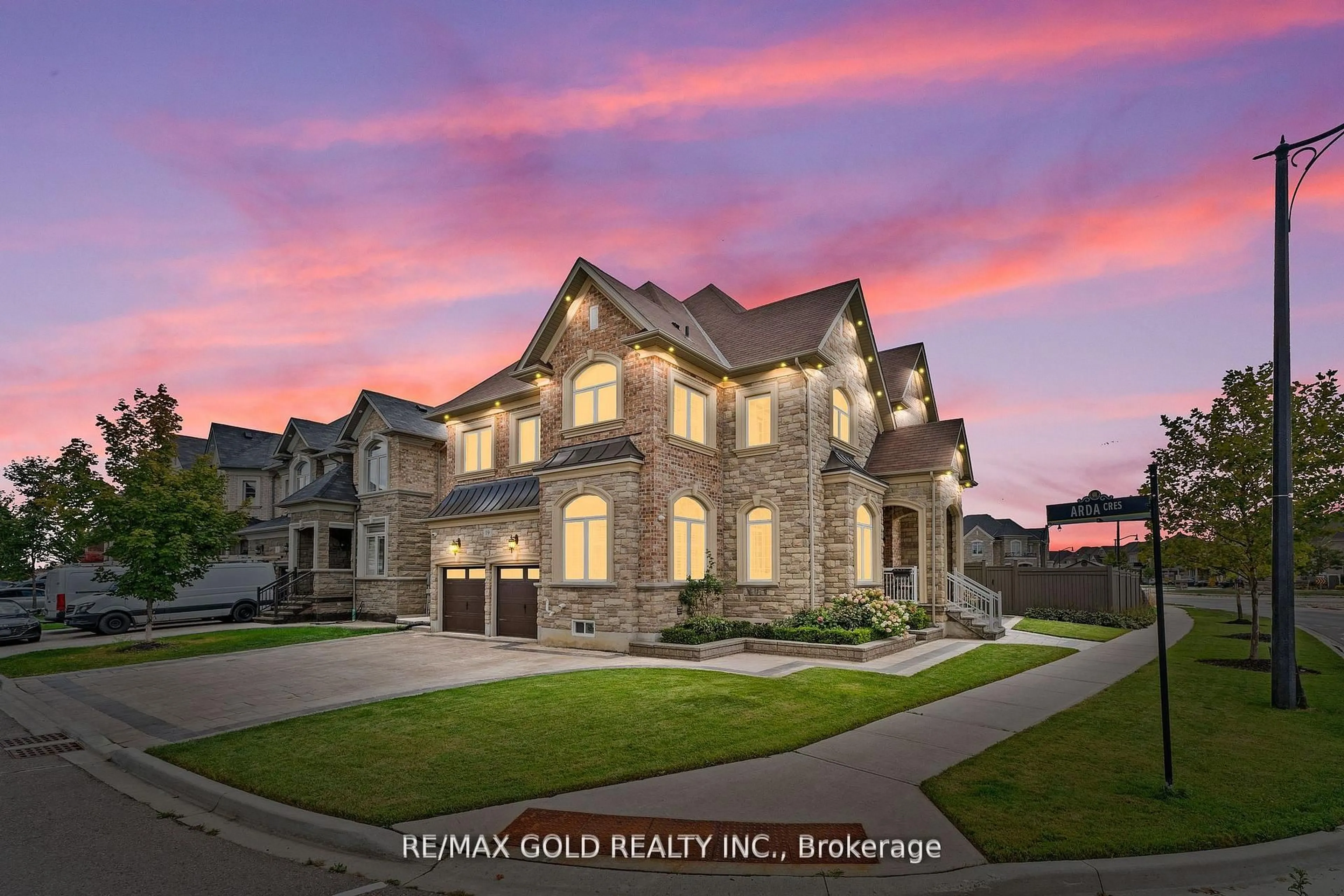 Home with brick exterior material, building for 19 Martin Byrne Dr, Brampton Ontario L6P 4G2