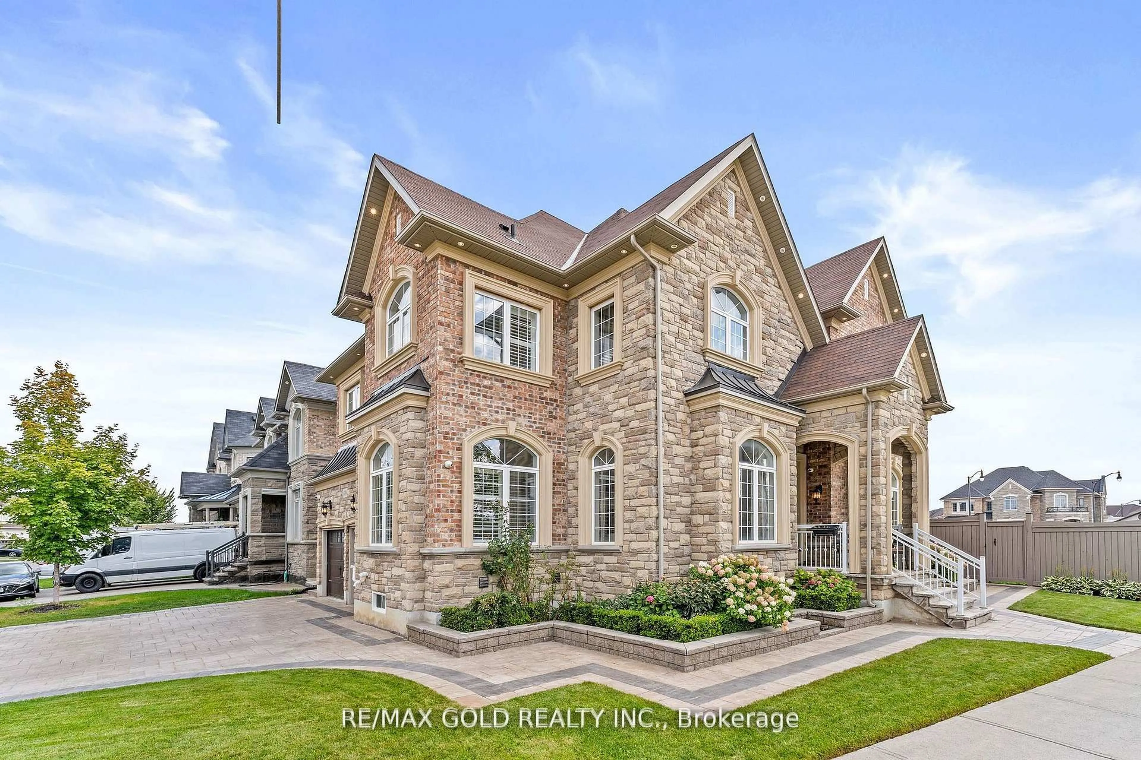 Home with brick exterior material, street for 19 Martin Byrne Dr, Brampton Ontario L6P 4G2