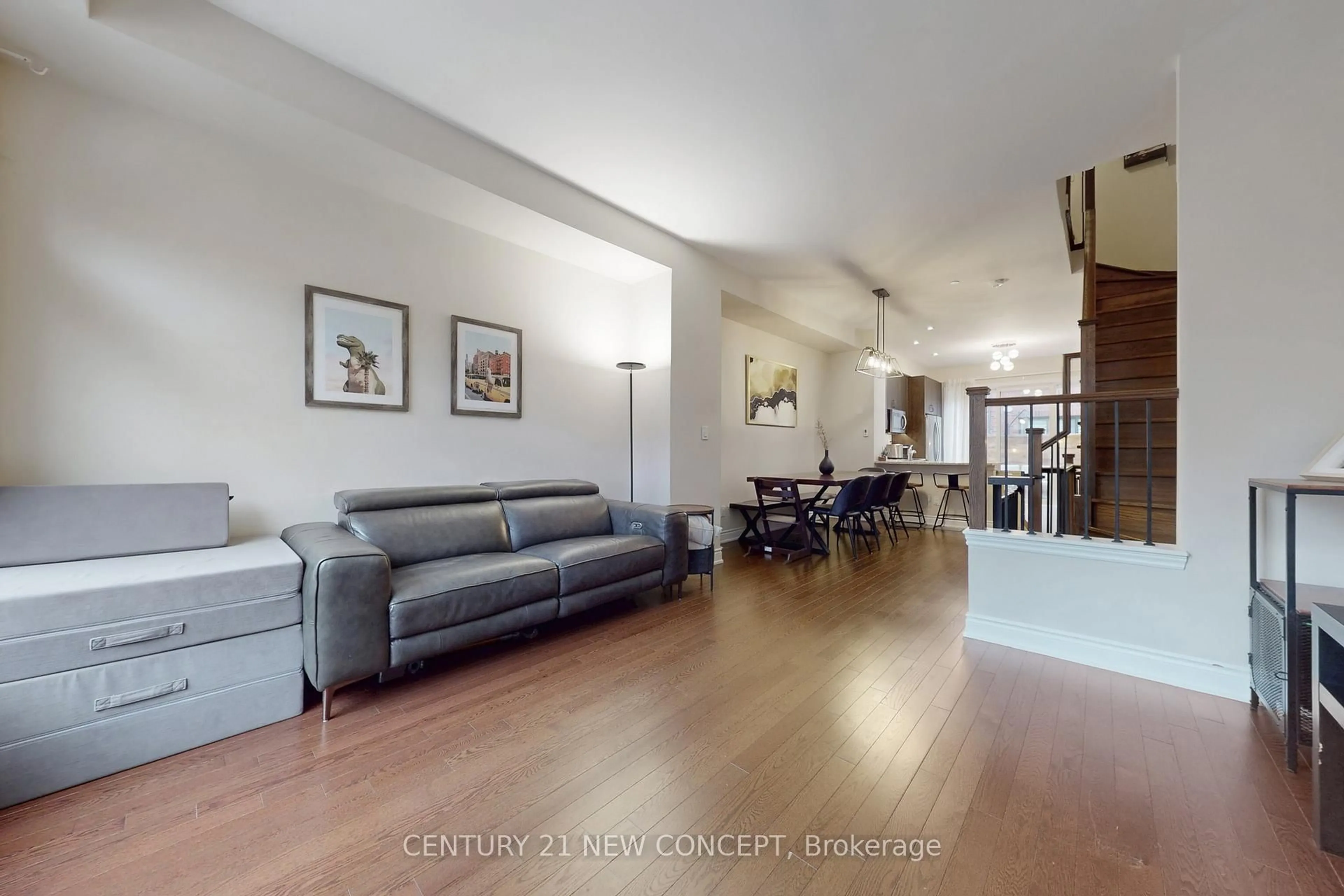 Living room with furniture, unknown for 80 Daisy Ave #27, Toronto Ontario M9W 0B7