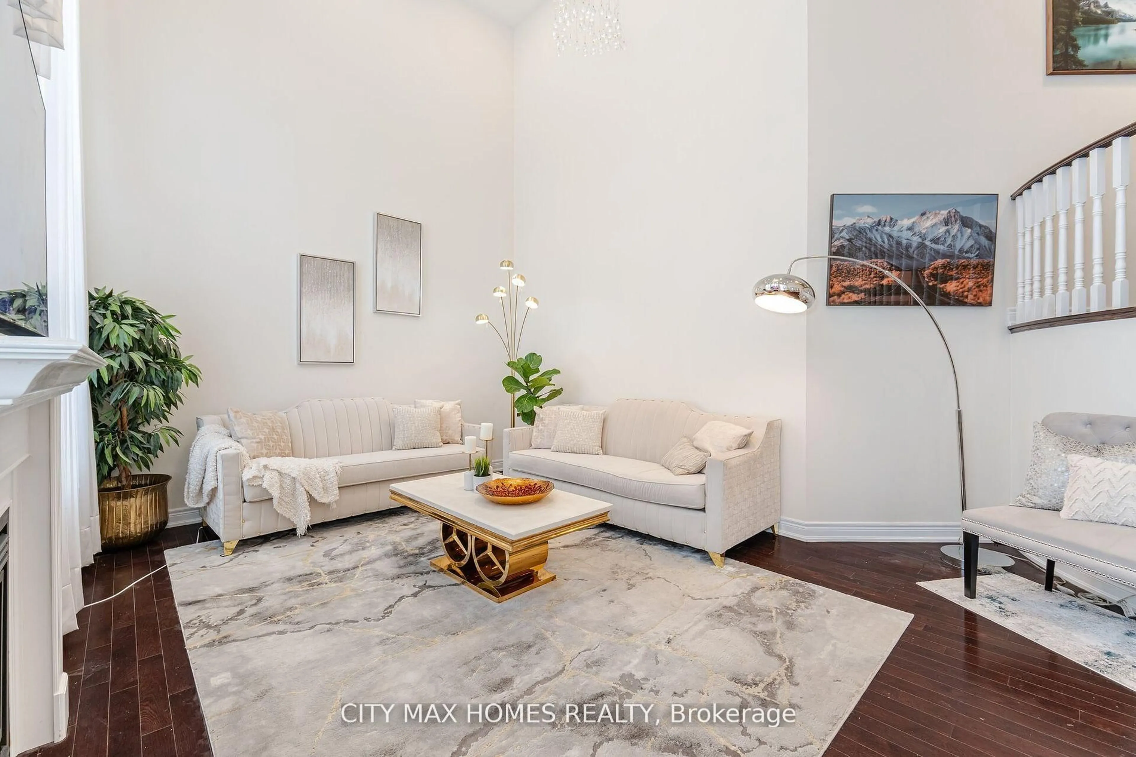 Living room with furniture, unknown for 57 Beacon Hill Dr, Brampton Ontario L6X 0V7