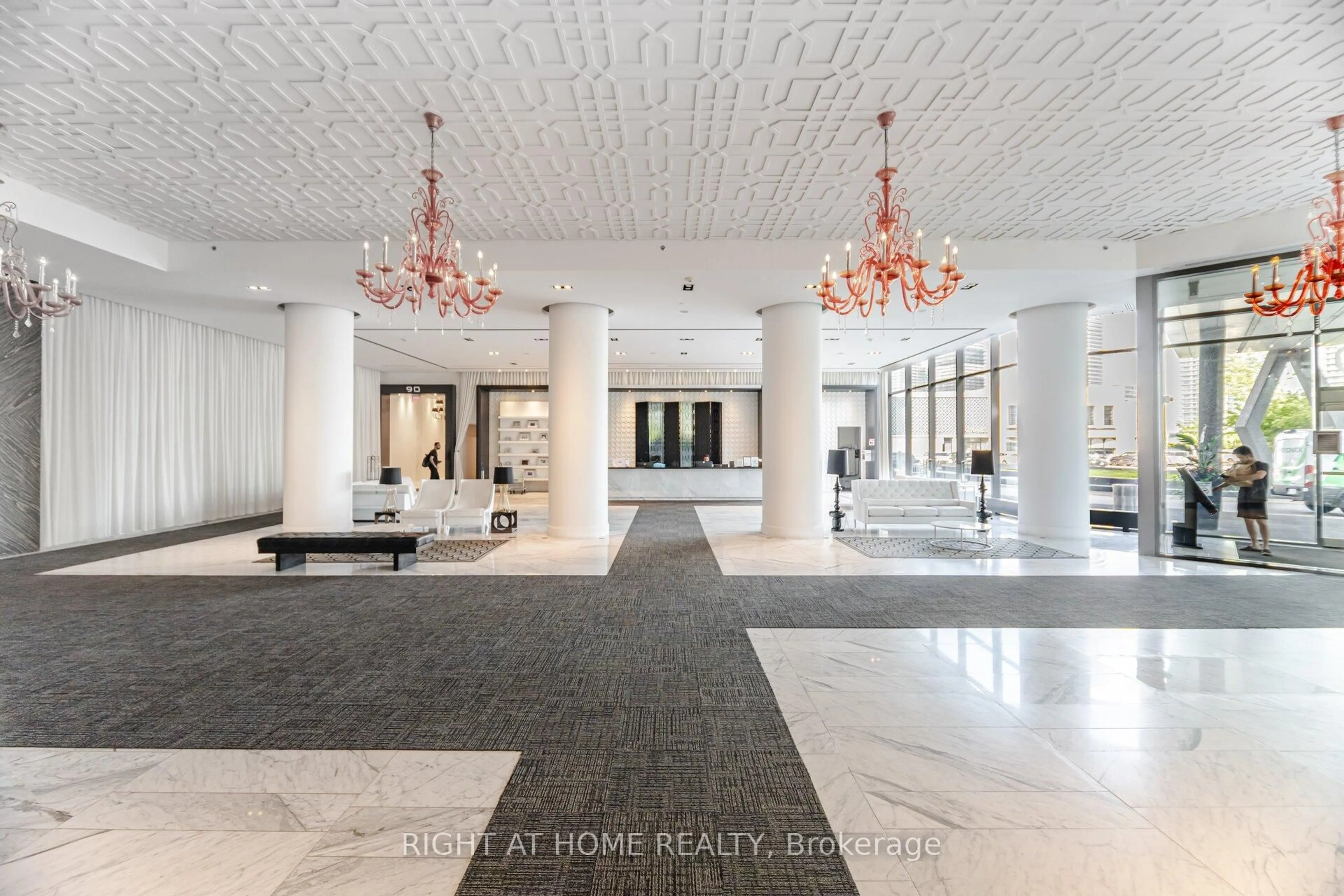 Lobby for 88 Park Lawn Rd #3005, Toronto Ontario M8Y 0B5