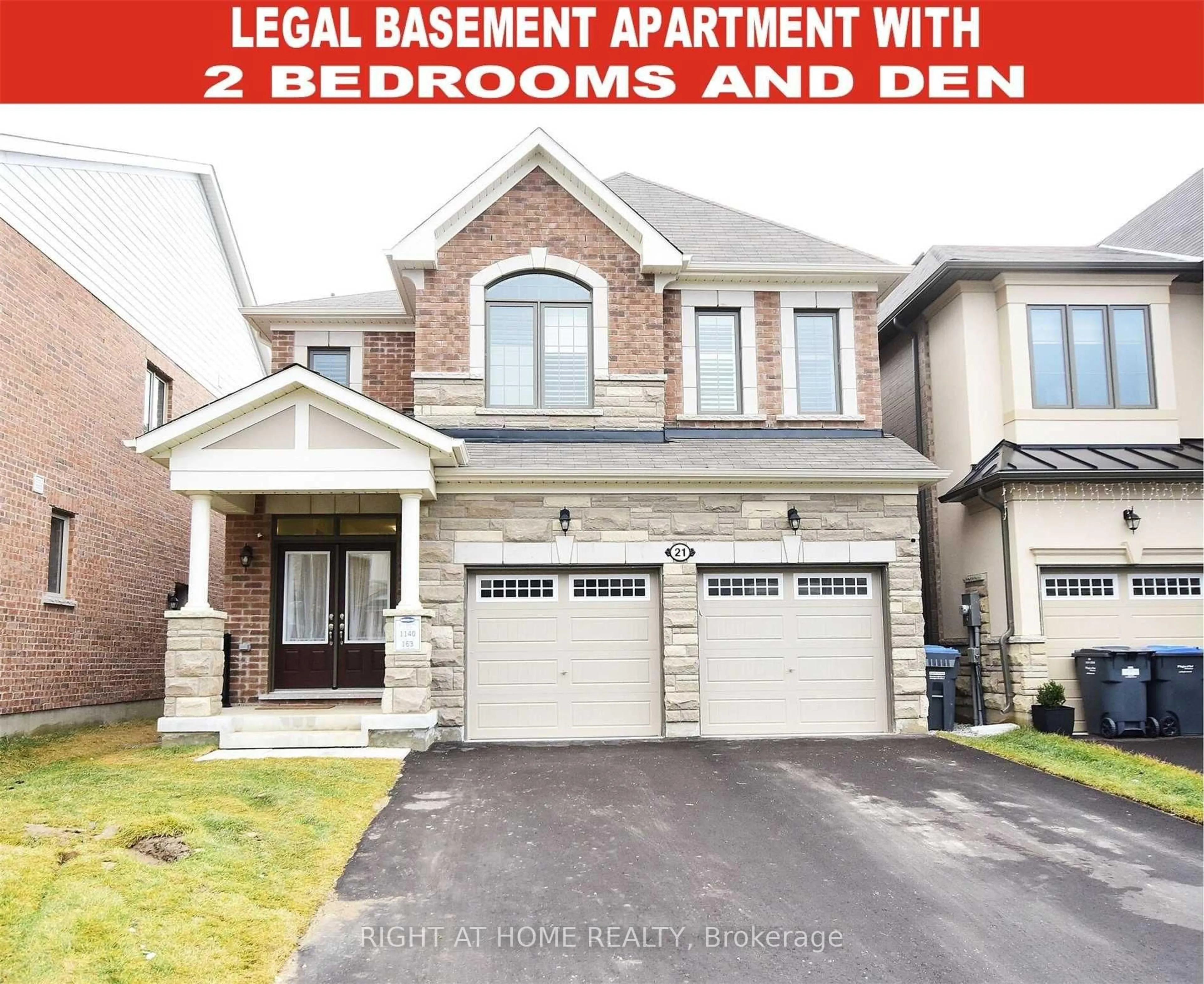 Home with brick exterior material, street for 21 Salt Creek Terr, Caledon Ontario L7C 4J3