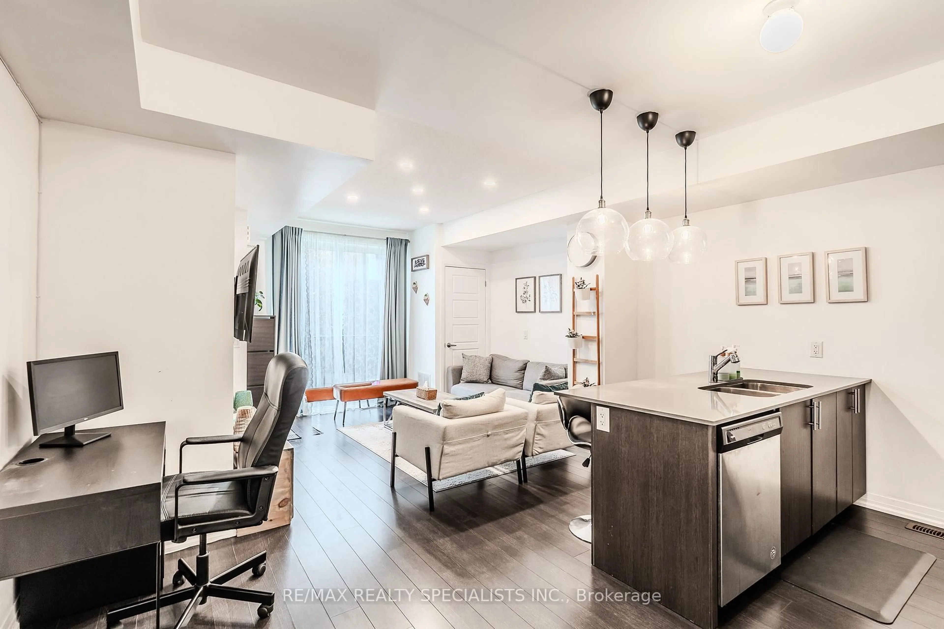 Open concept kitchen, unknown for 1200 Main St #109, Milton Ontario L9T 9K9