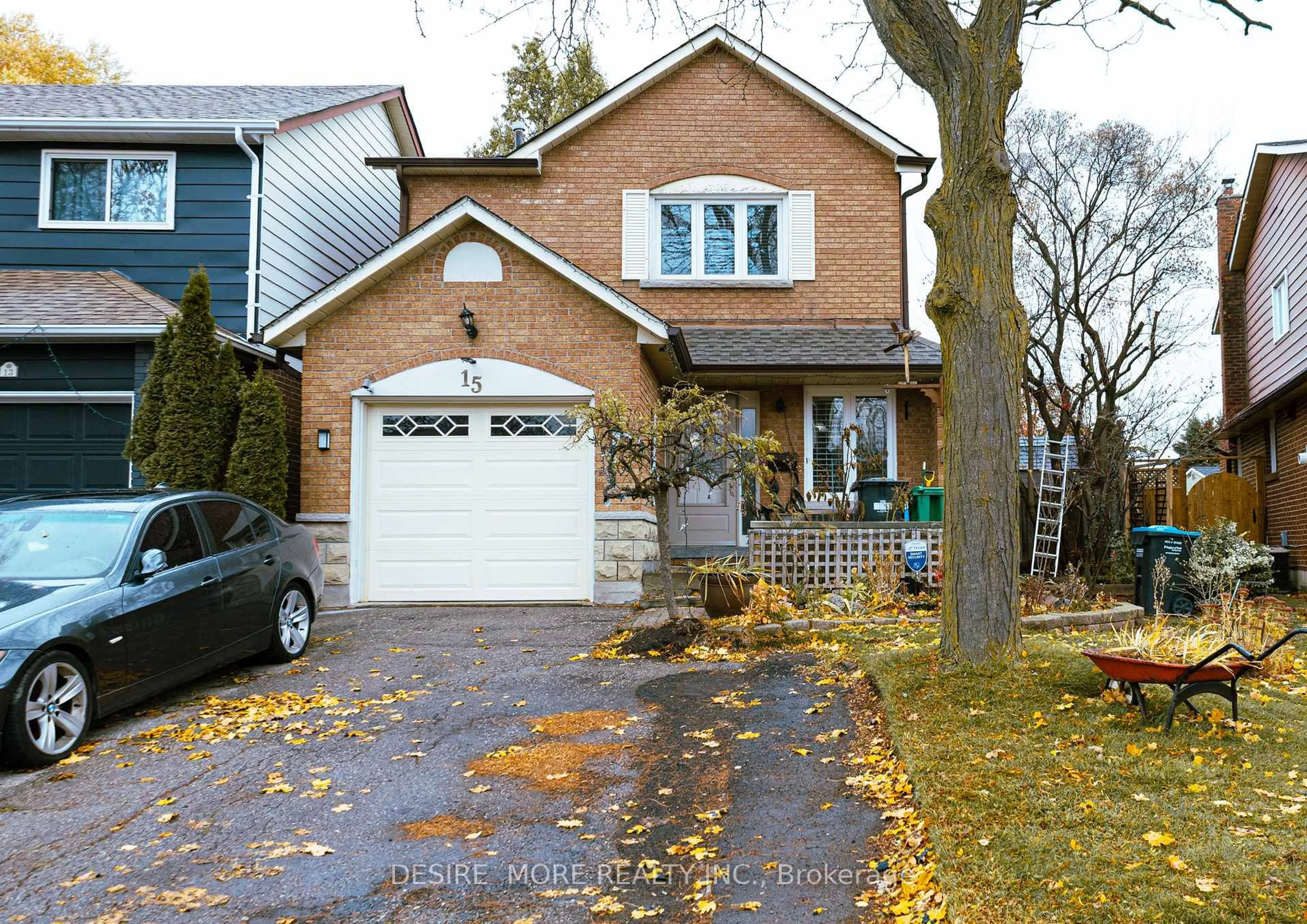 Home with brick exterior material, street for 15 Weybridge Tr, Brampton Ontario L6V 3W2