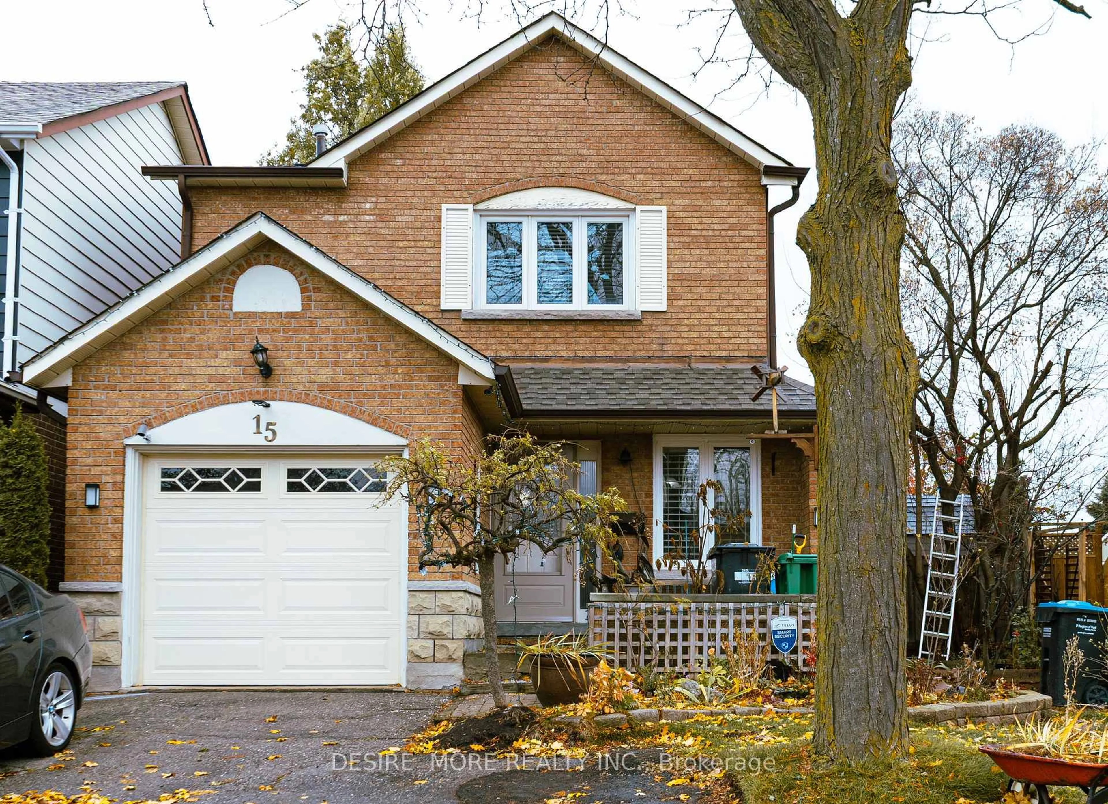 Home with brick exterior material, street for 15 Weybridge Tr, Brampton Ontario L6V 3W2