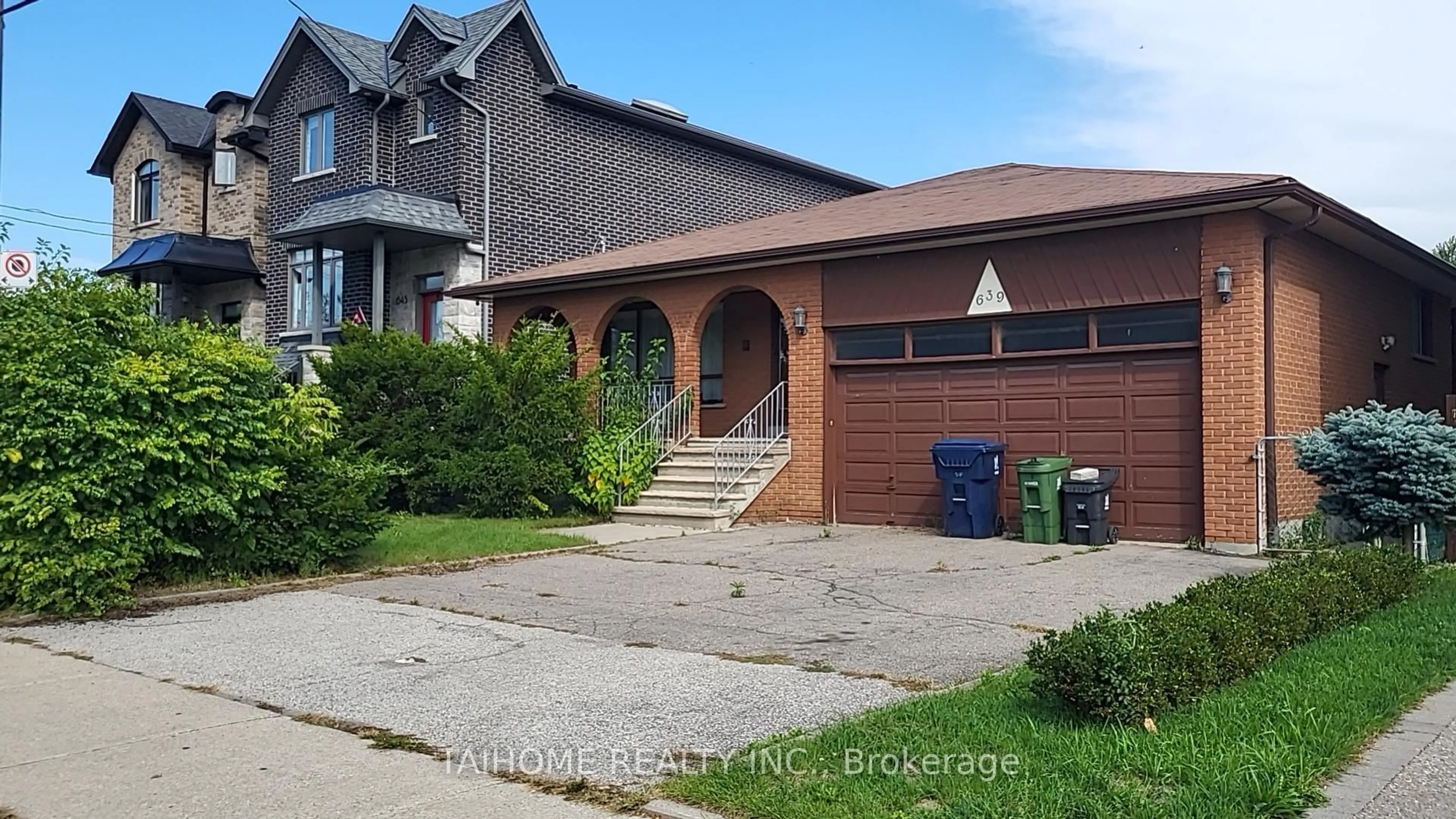Home with brick exterior material, street for 639 Royal York Rd, Toronto Ontario M8Y 2S9