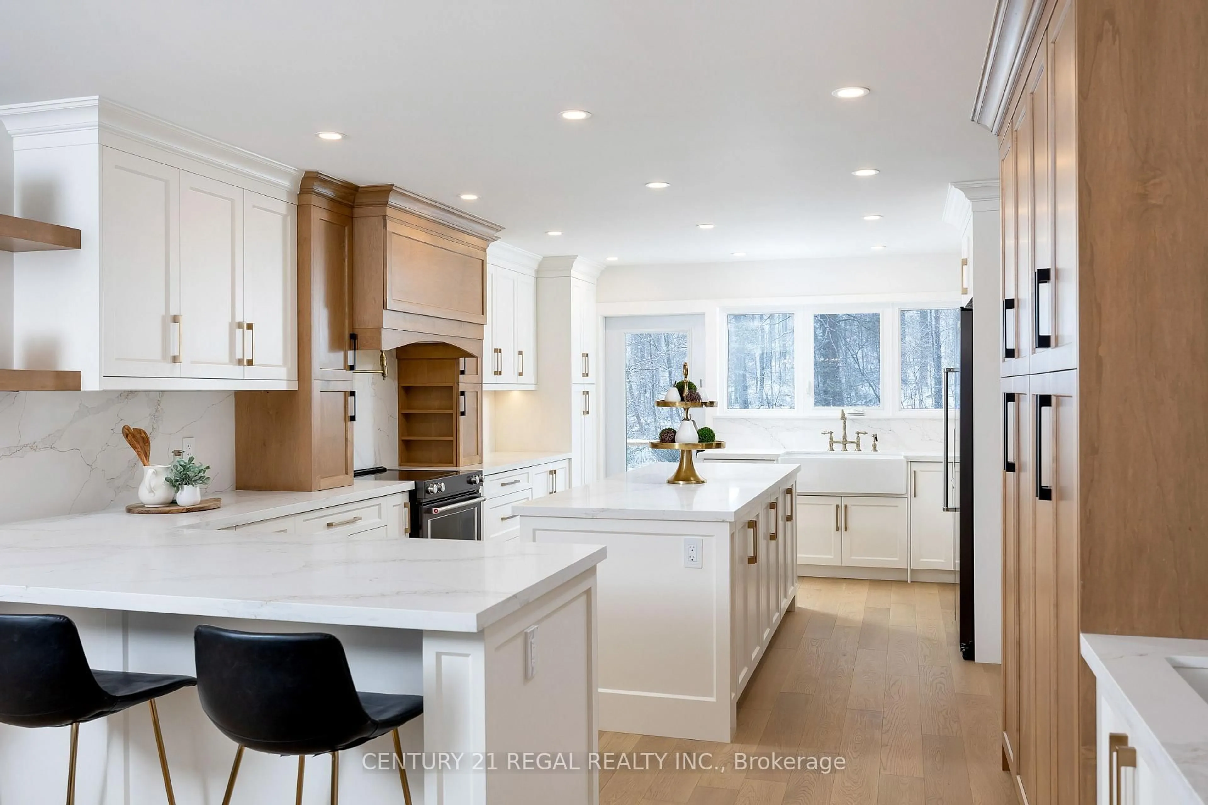 Contemporary kitchen, ceramic/tile floor for 5535 Cedar Springs Rd, Burlington Ontario L7P 0C2