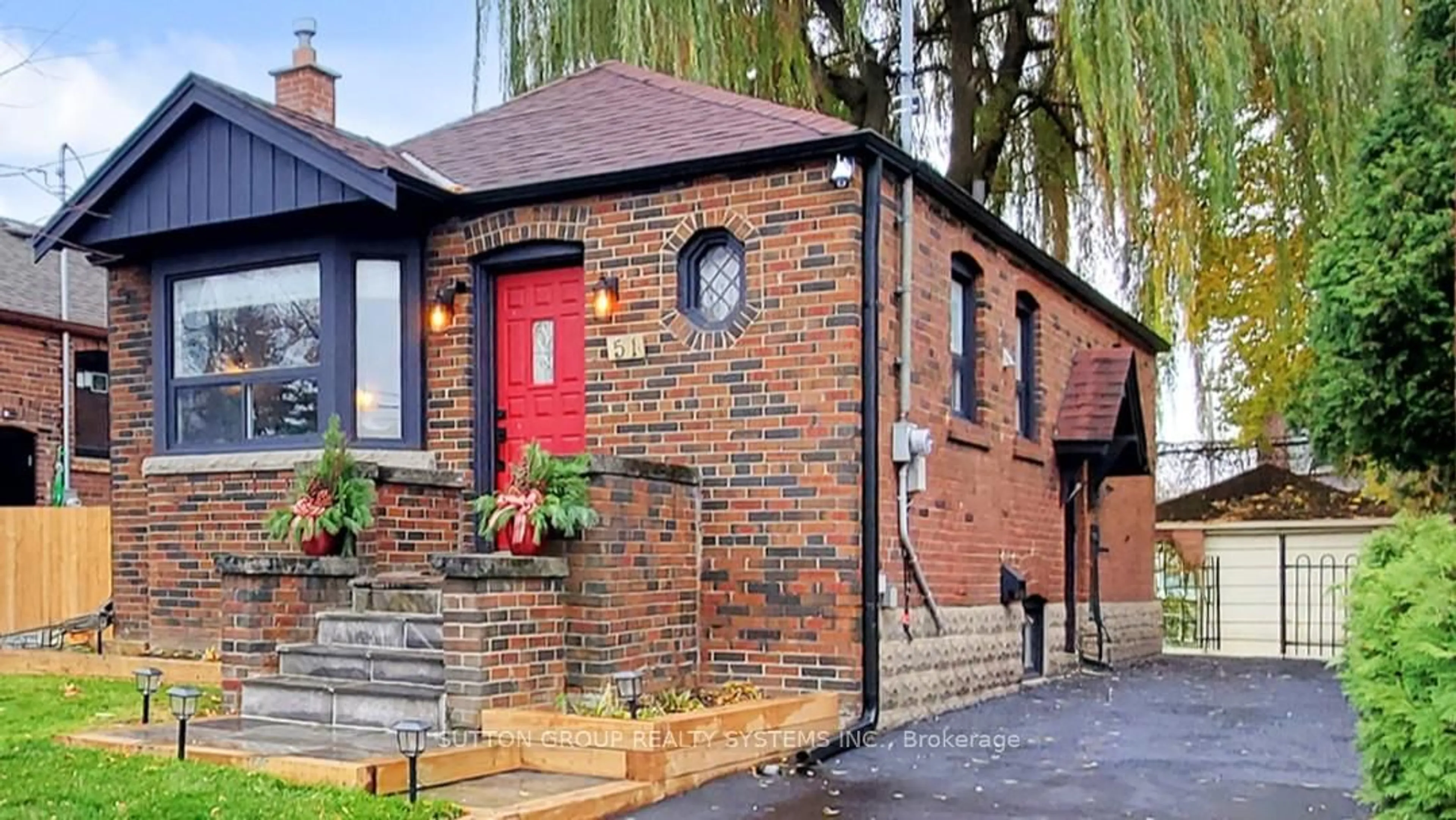 Home with brick exterior material, street for 51 Juliet Cres, Toronto Ontario M6M 1N5