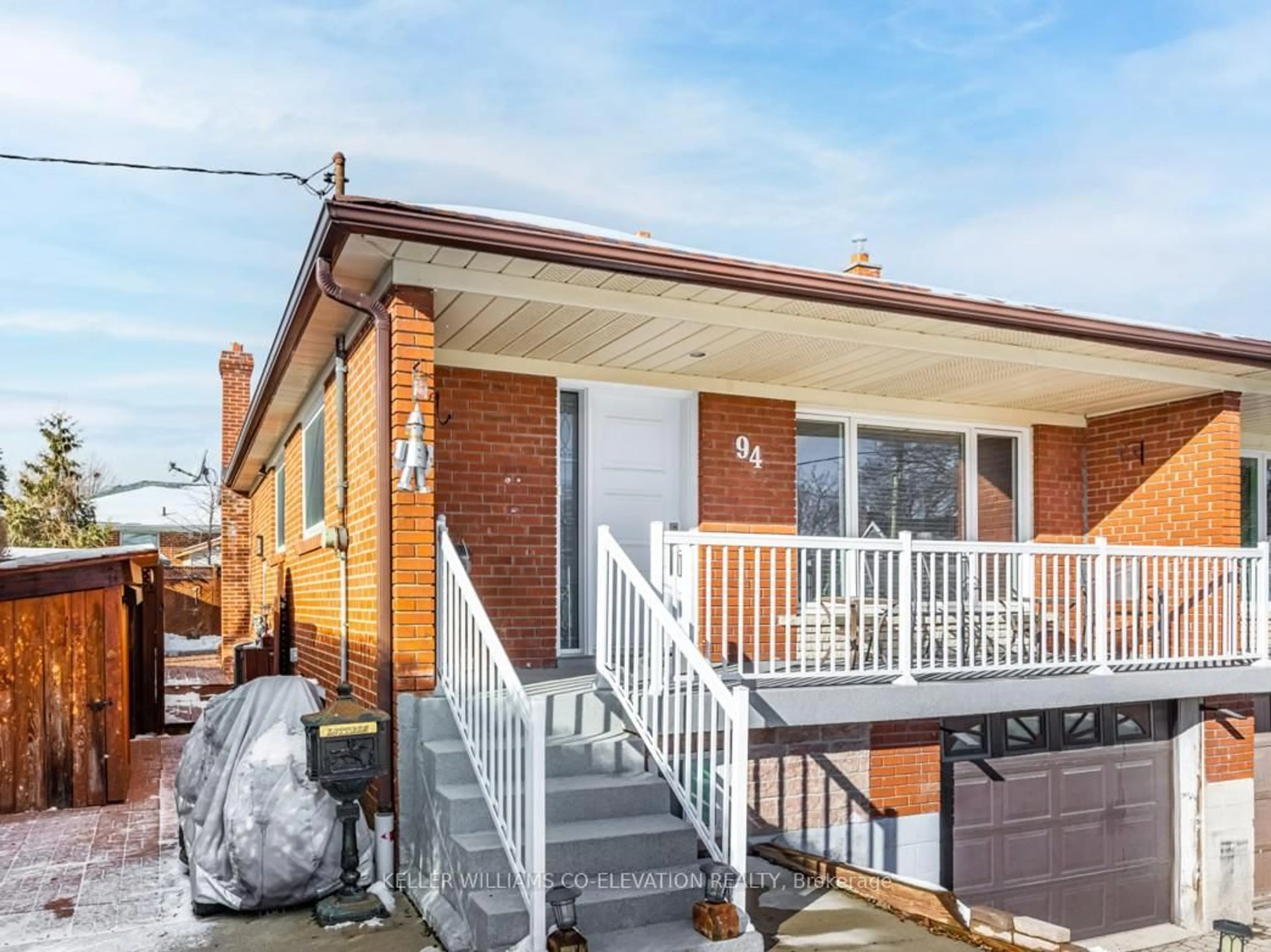 Home with brick exterior material, street for 94 Archibald St, Brampton Ontario L6X 1L9