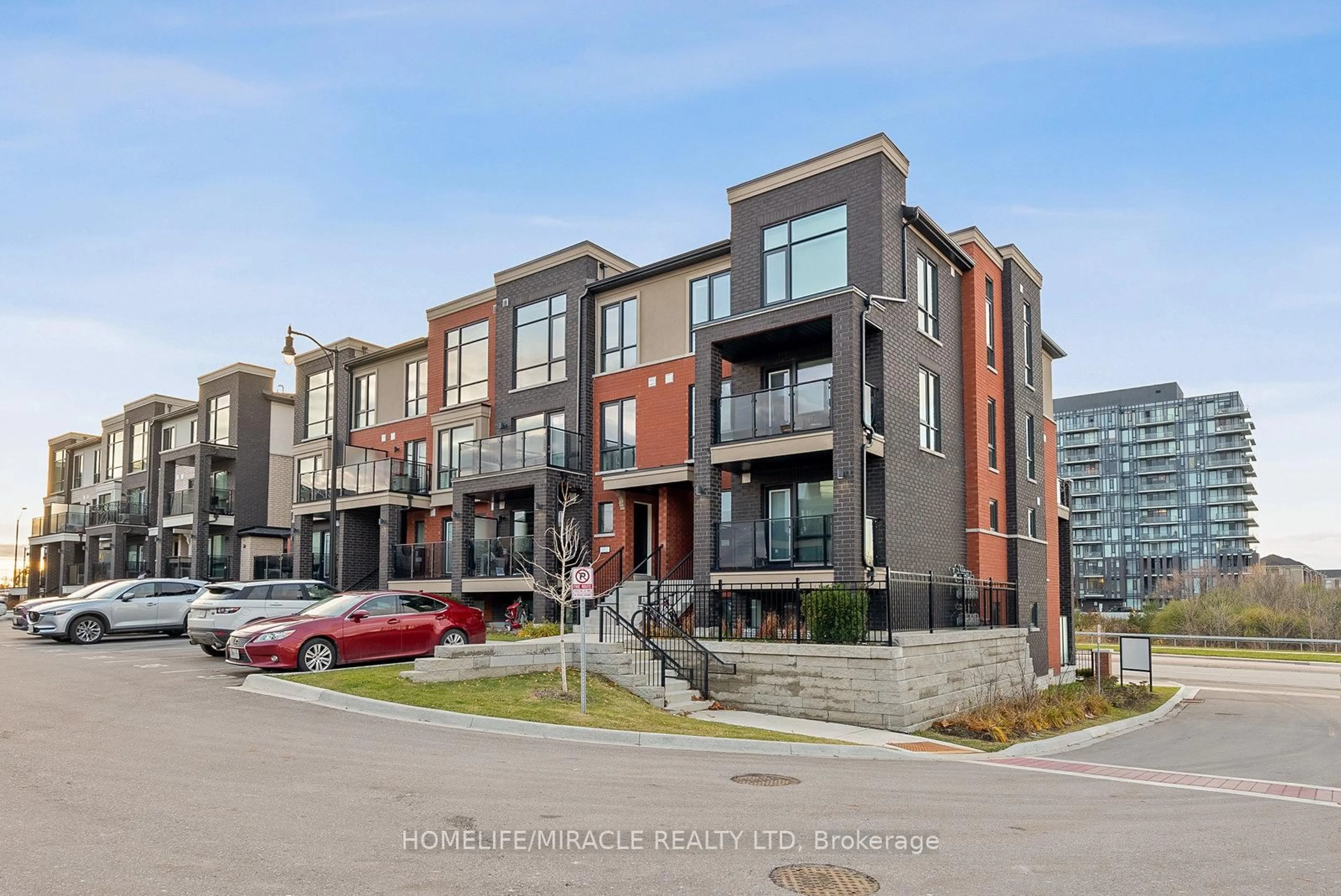 Home with brick exterior material, street for 195 Veterans Dr #11, Brampton Ontario L7A 5L2