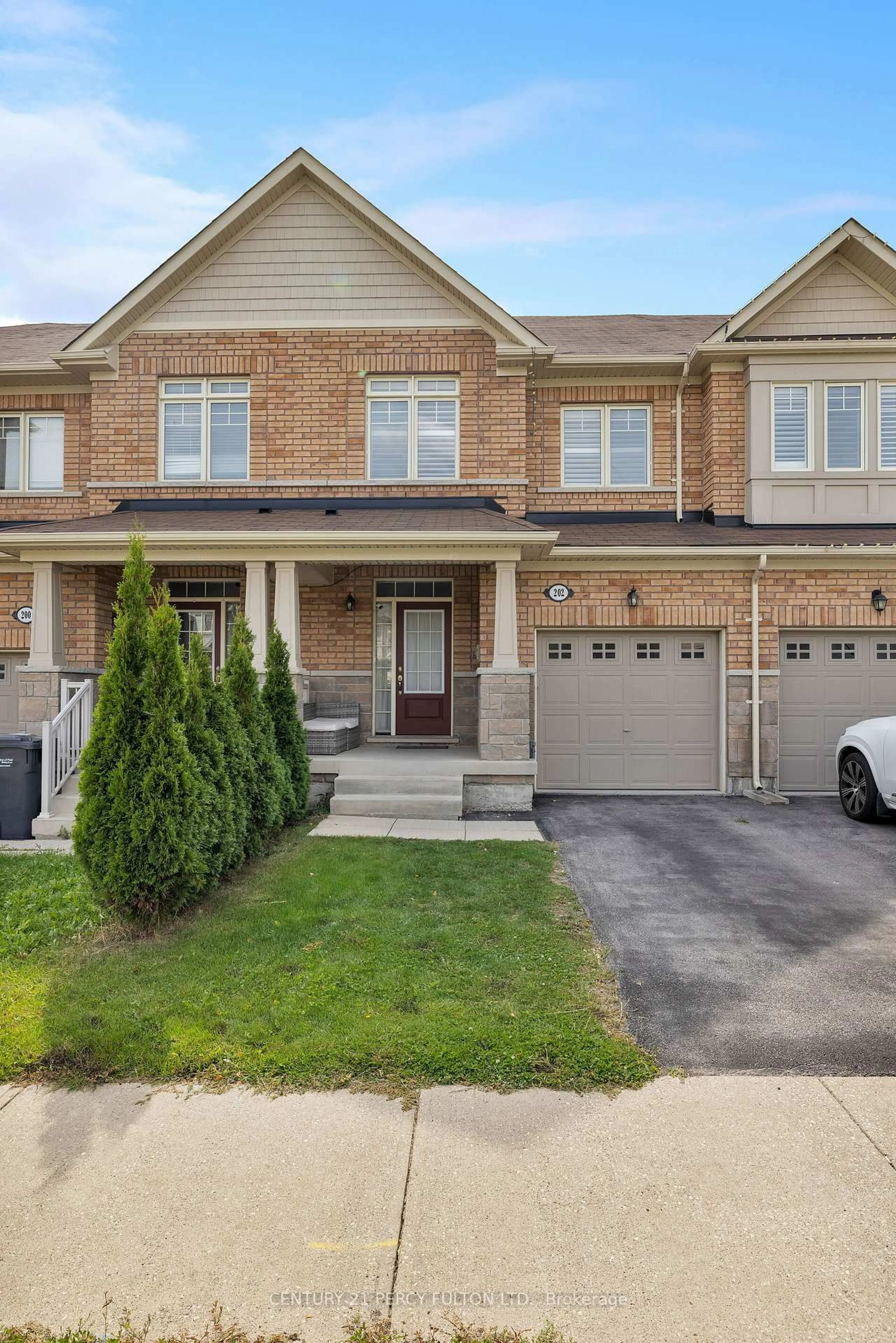 Home with brick exterior material, street for 202 Sky Harbour Dr, Brampton Ontario L6Y 2Z7