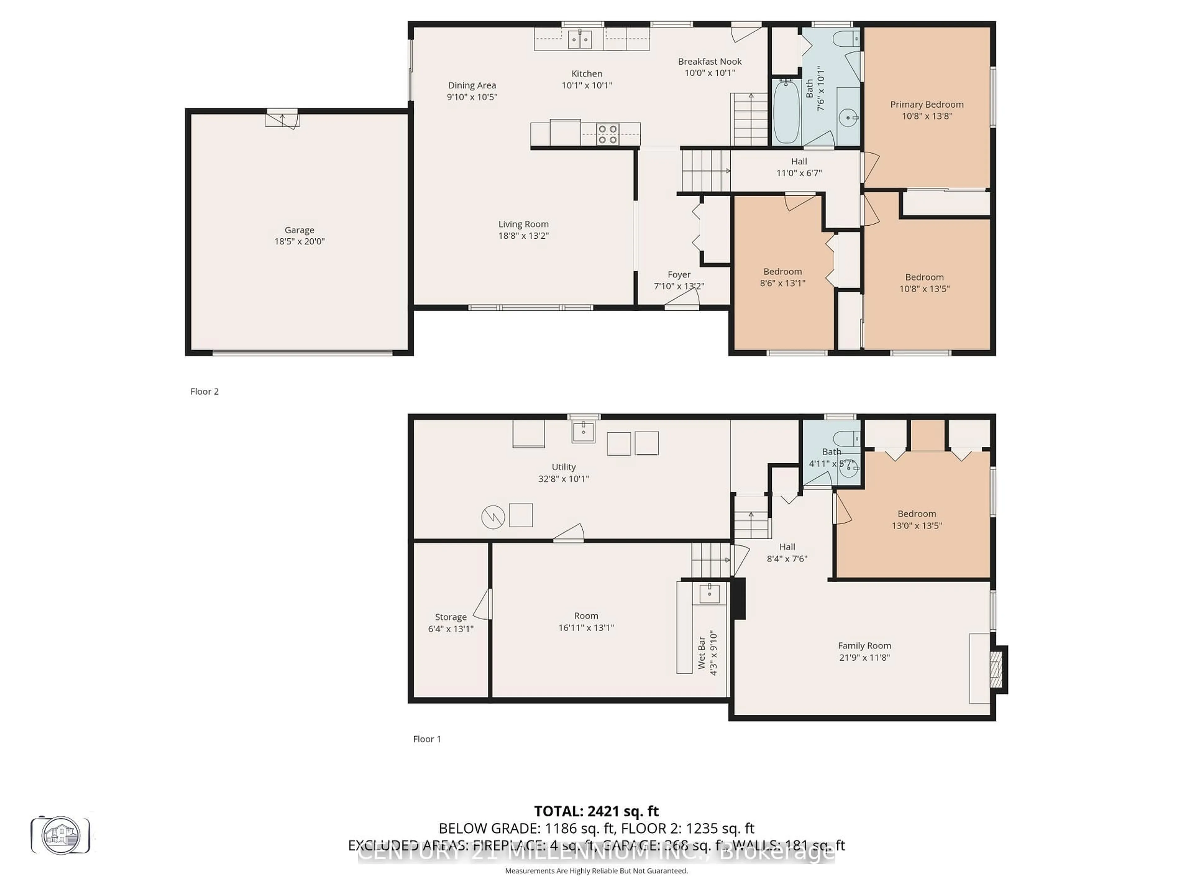 Floor plan for 2 Pine Cliff Dr, Mississauga Ontario L5N 1E1