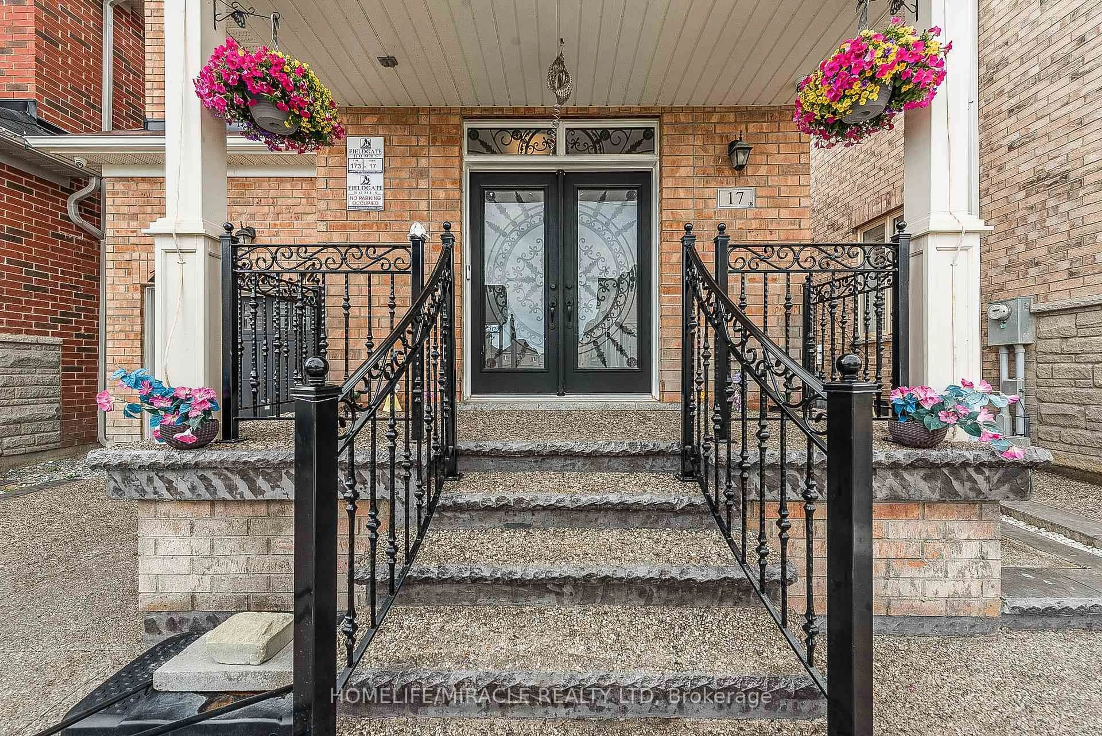 Indoor entryway for 17 Bachelor St, Brampton Ontario L7A 5B1