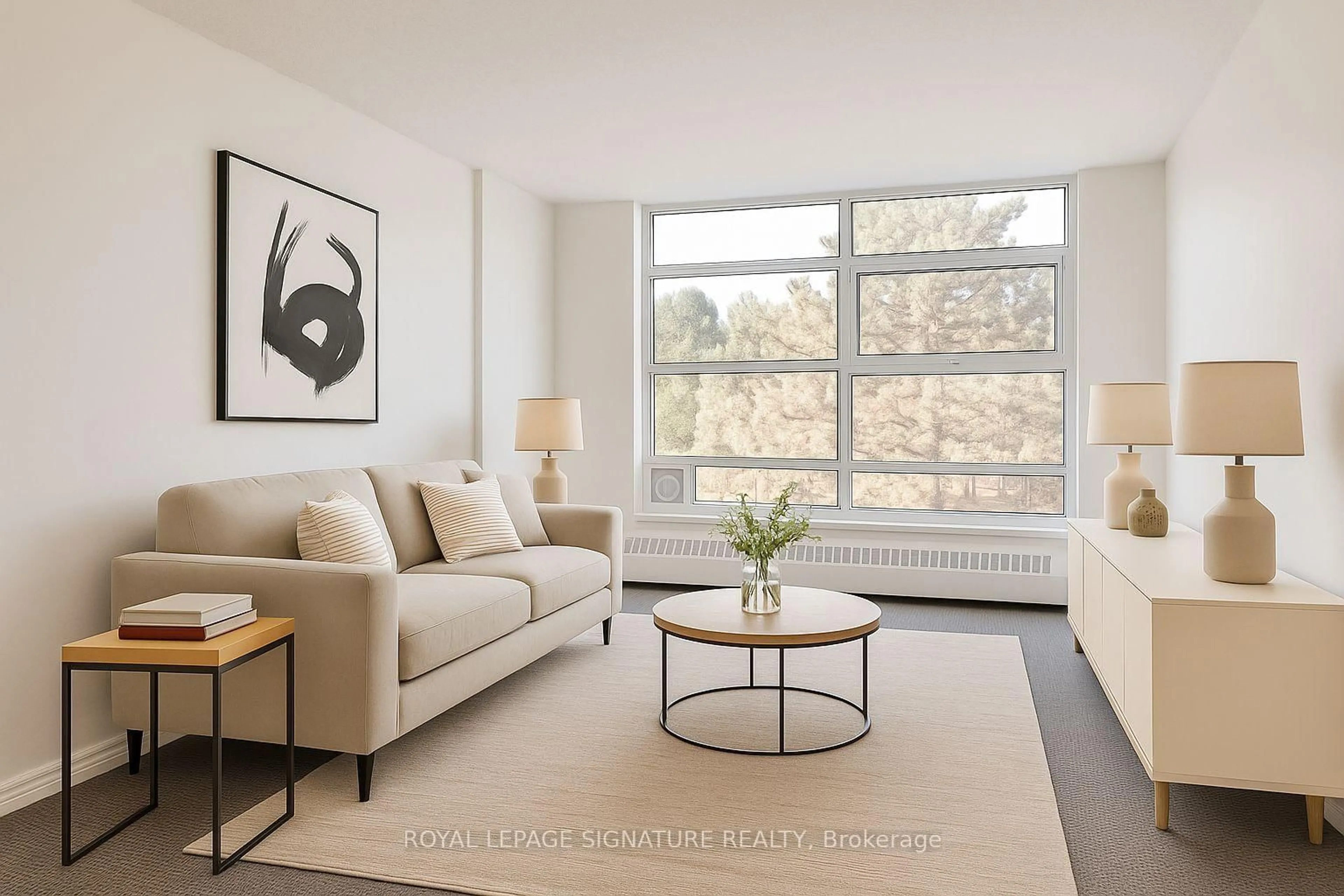 Living room with furniture, unknown for 335 Driftwood Ave #308, Toronto Ontario M3N 2P3