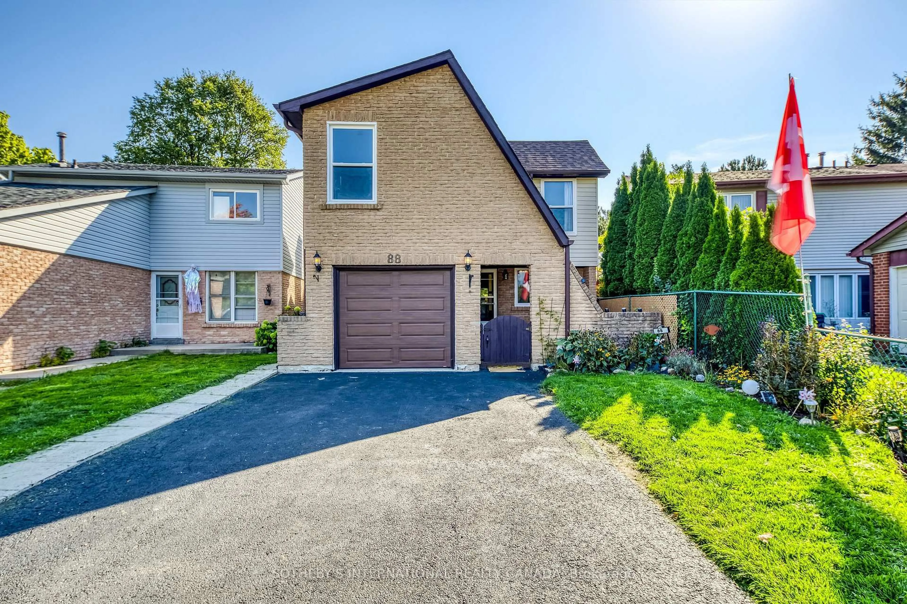 Home with brick exterior material, street for 88 Harridine Rd, Brampton Ontario L6X 2X2