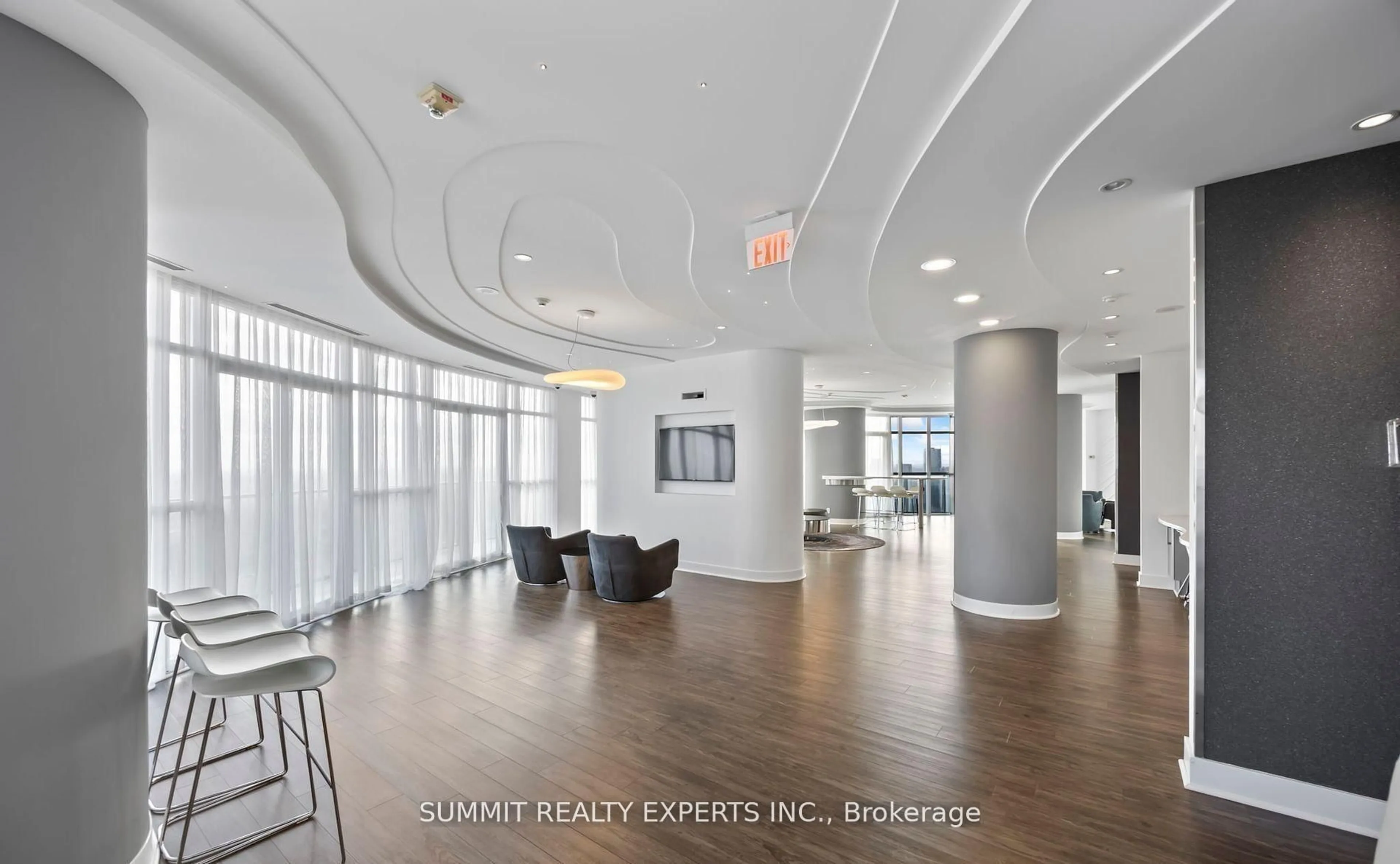 Indoor foyer for 60 Absolute Ave #1901, Mississauga Ontario L4Z 0A9