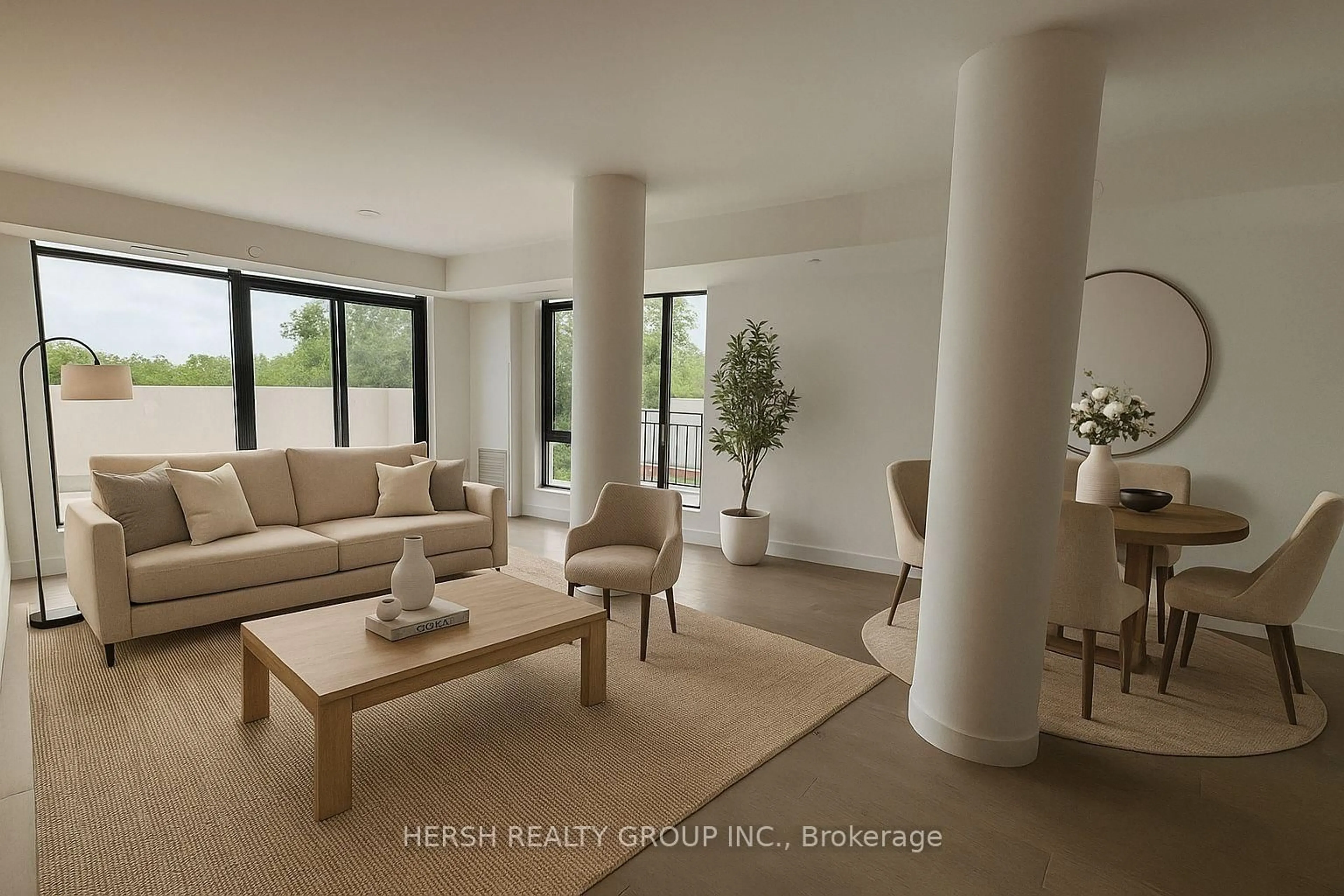 Living room with furniture, unknown for 160 Kingsway Cres #415, Toronto Ontario M8X 2S4