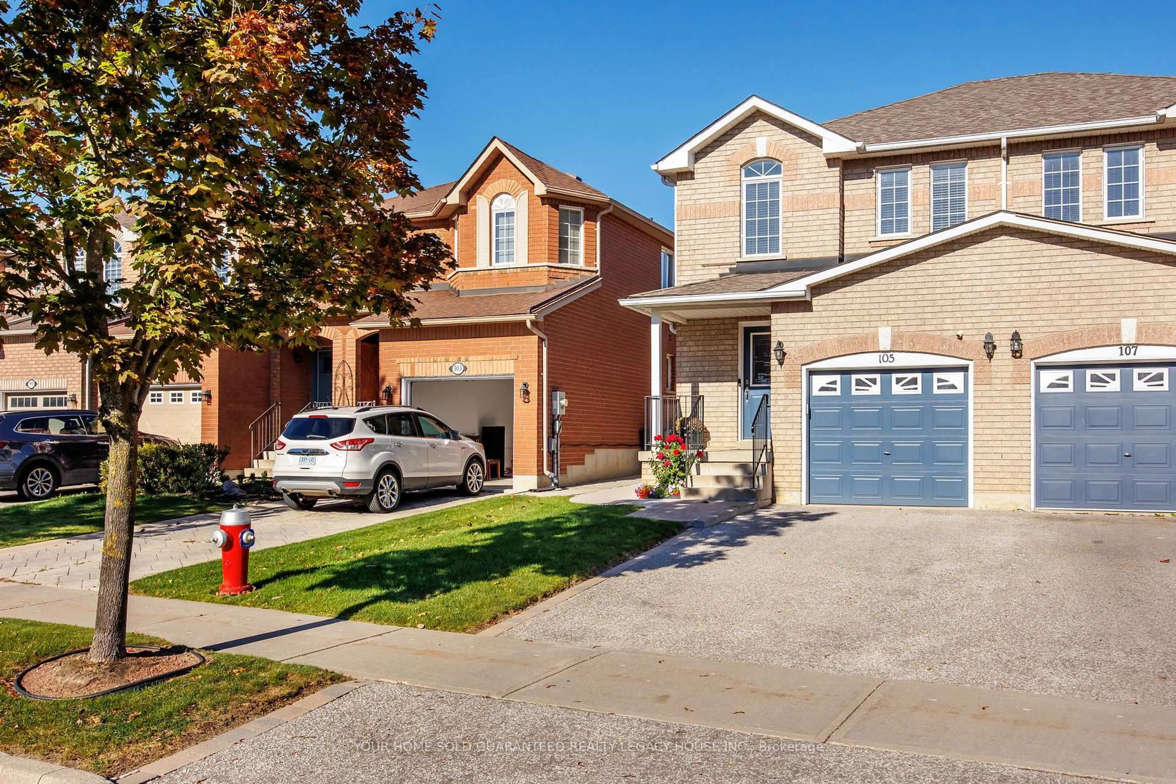 Home with brick exterior material, street for 105 Knoll Haven Circ, Caledon Ontario L7E 2V1