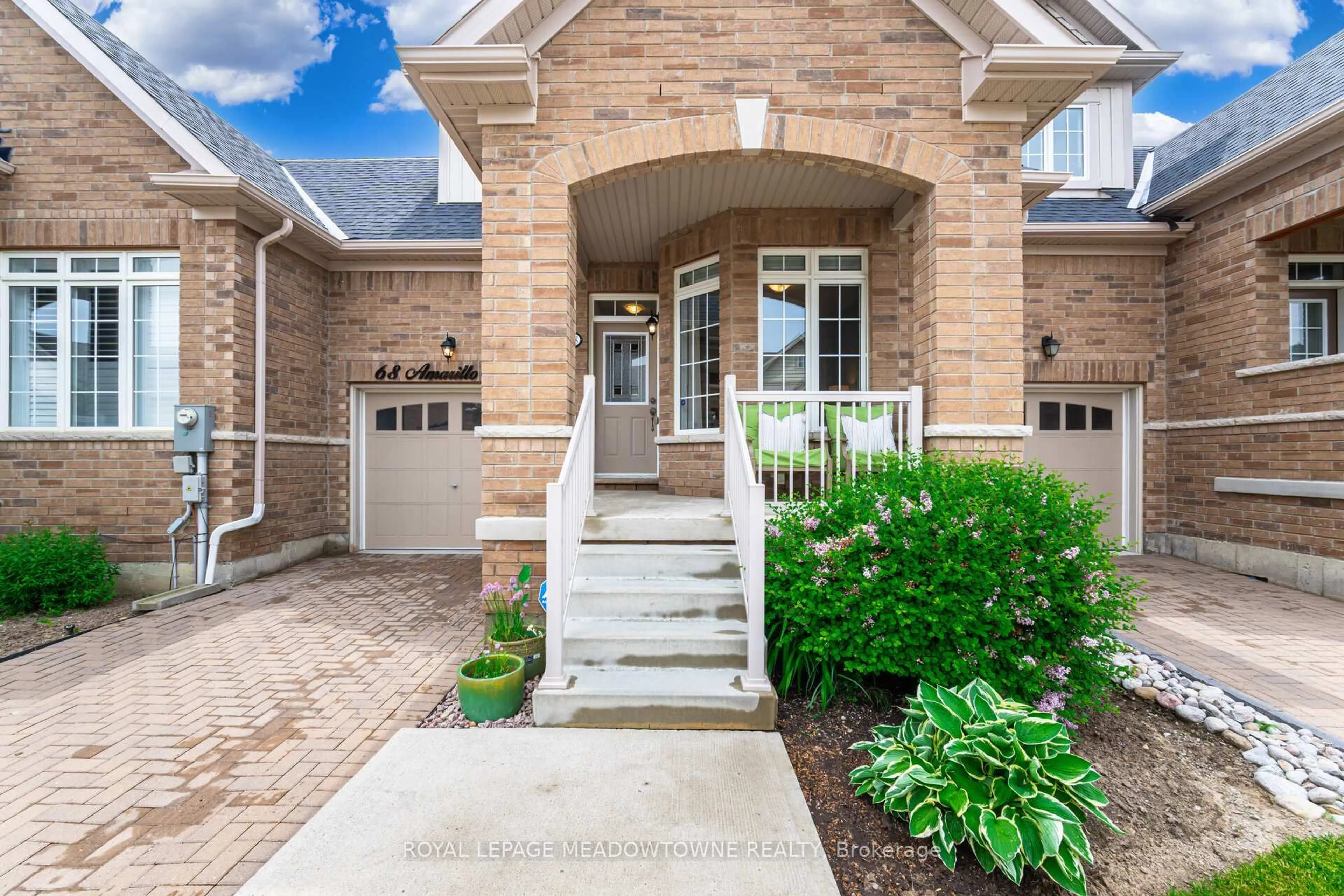 Home with brick exterior material, street for 68 Amarillo Rd, Brampton Ontario L6R 4A5