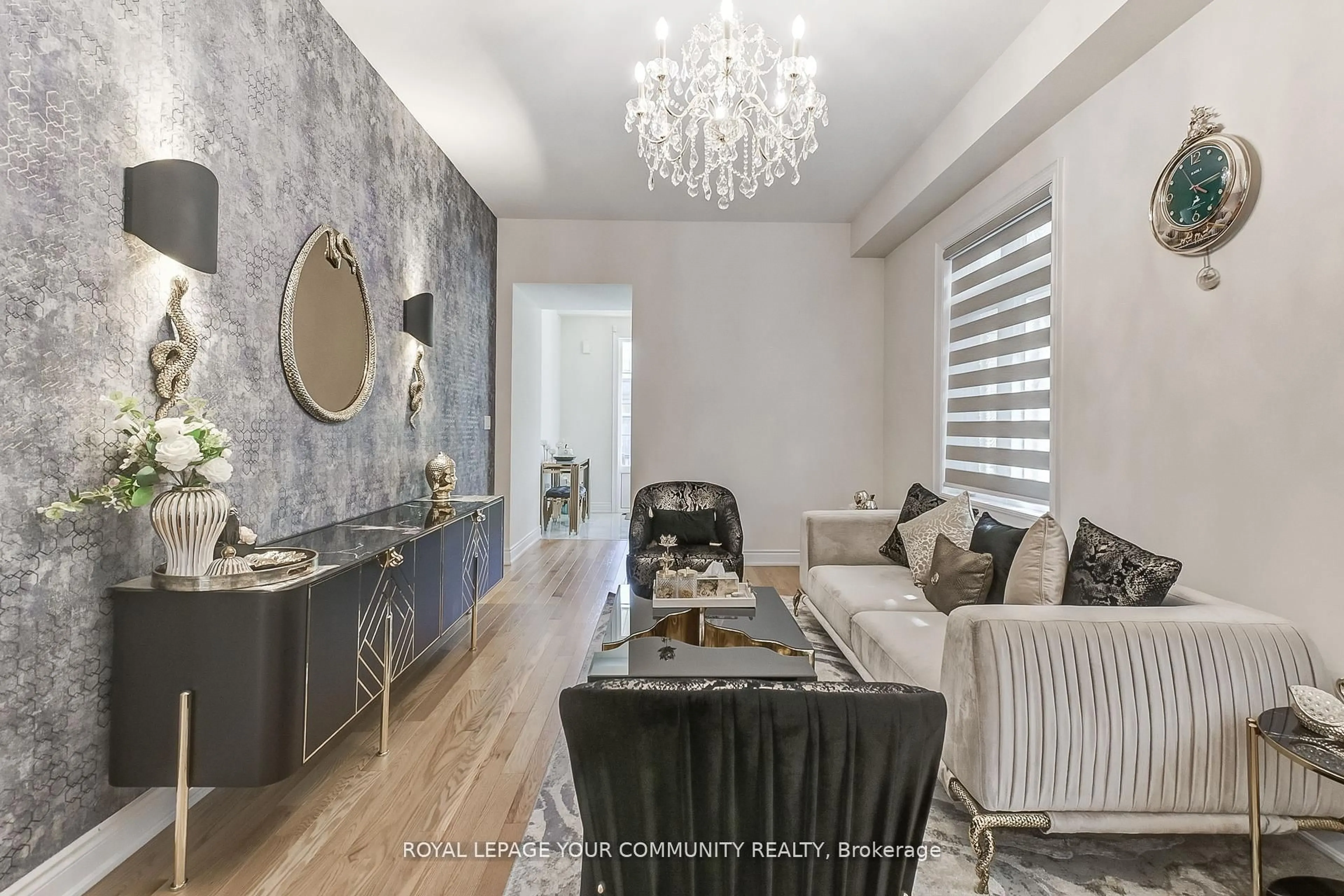 Living room with furniture, unknown for 30 Marvin Ave, Oakville Ontario L6H 0Z8