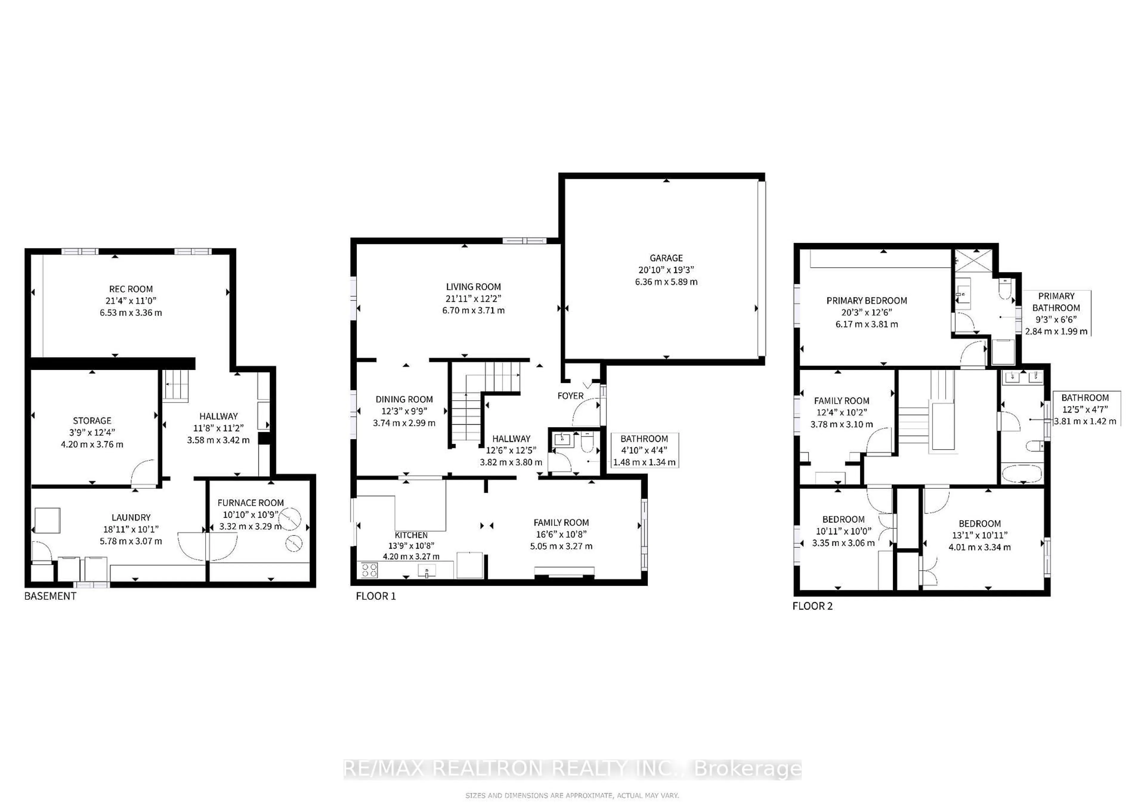 Floor plan for 1217 Lambeth Rd, Oakville Ontario L6H 2E1