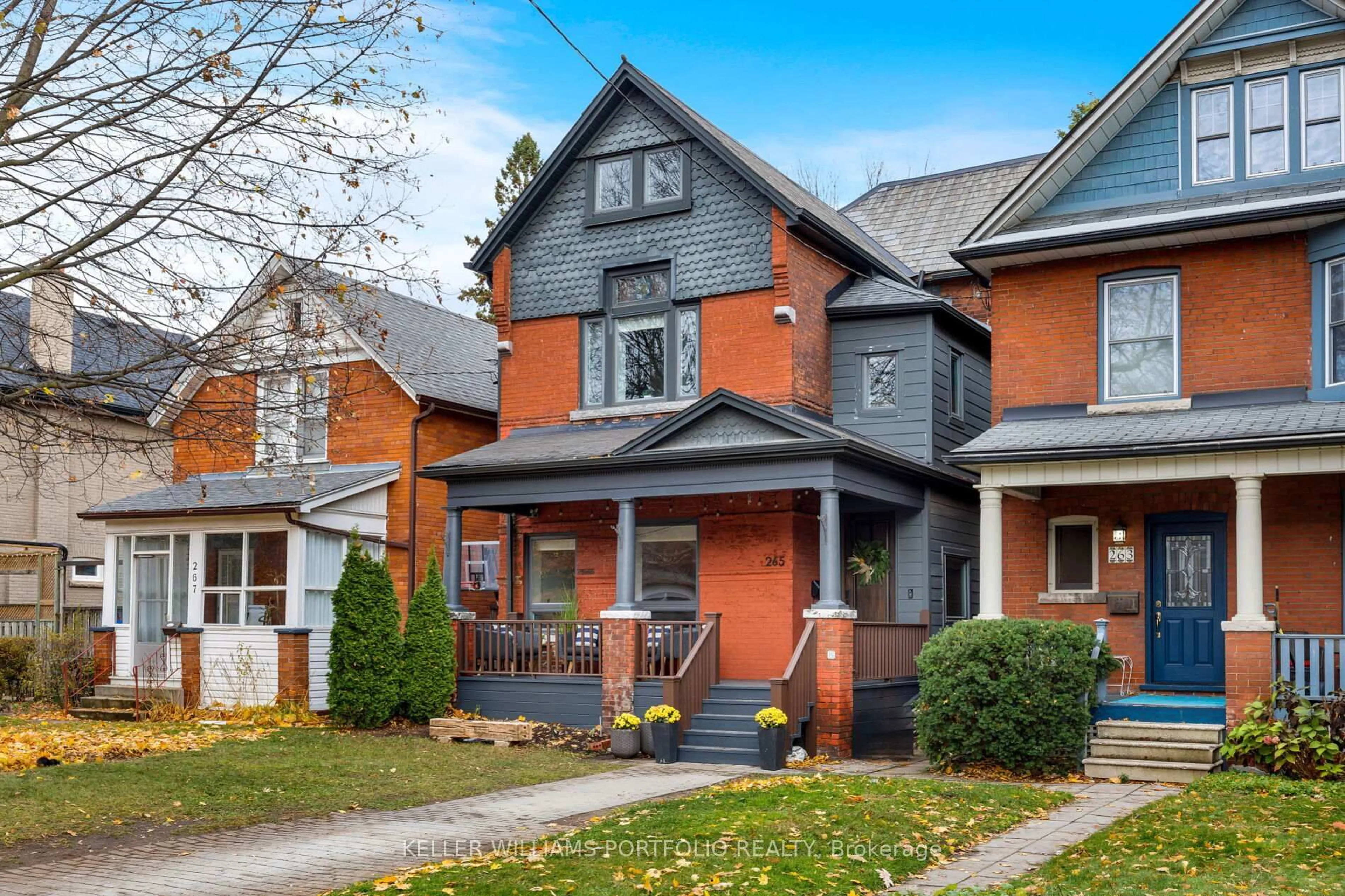 Home with brick exterior material, street for 265 Evelyn Ave, Toronto Ontario M6P 2Z8