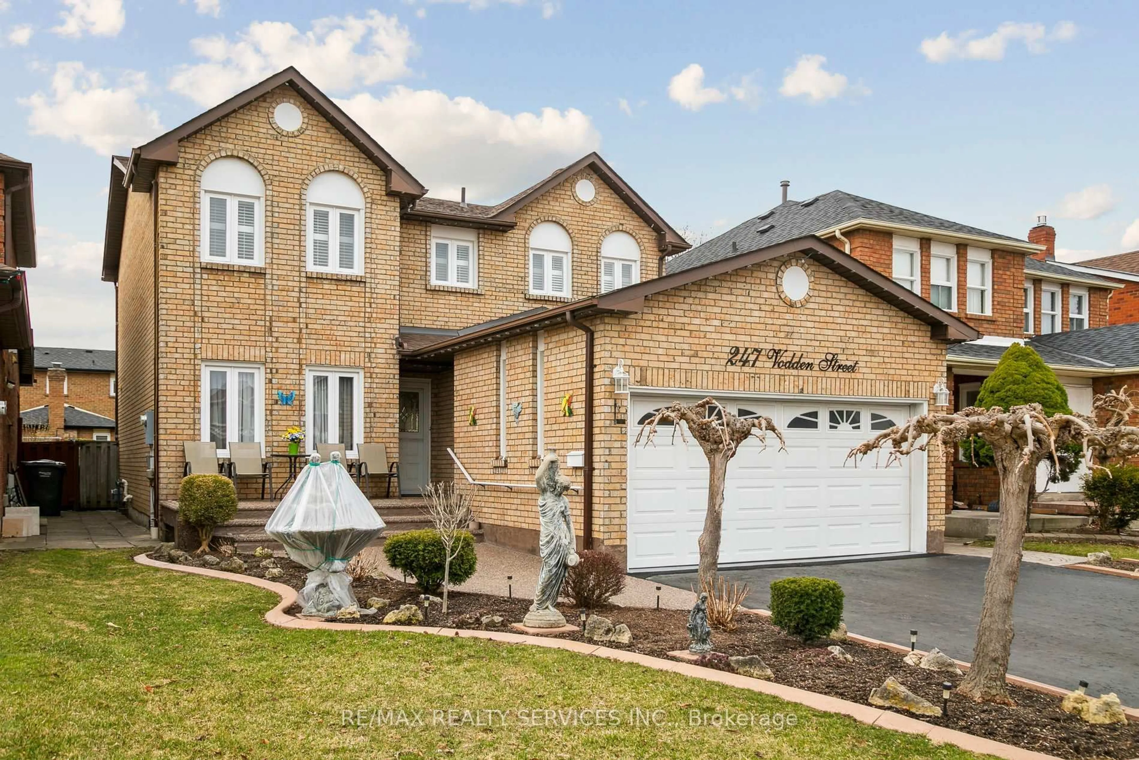 Home with brick exterior material, street for 247 Vodden St, Brampton Ontario L6X 2X7