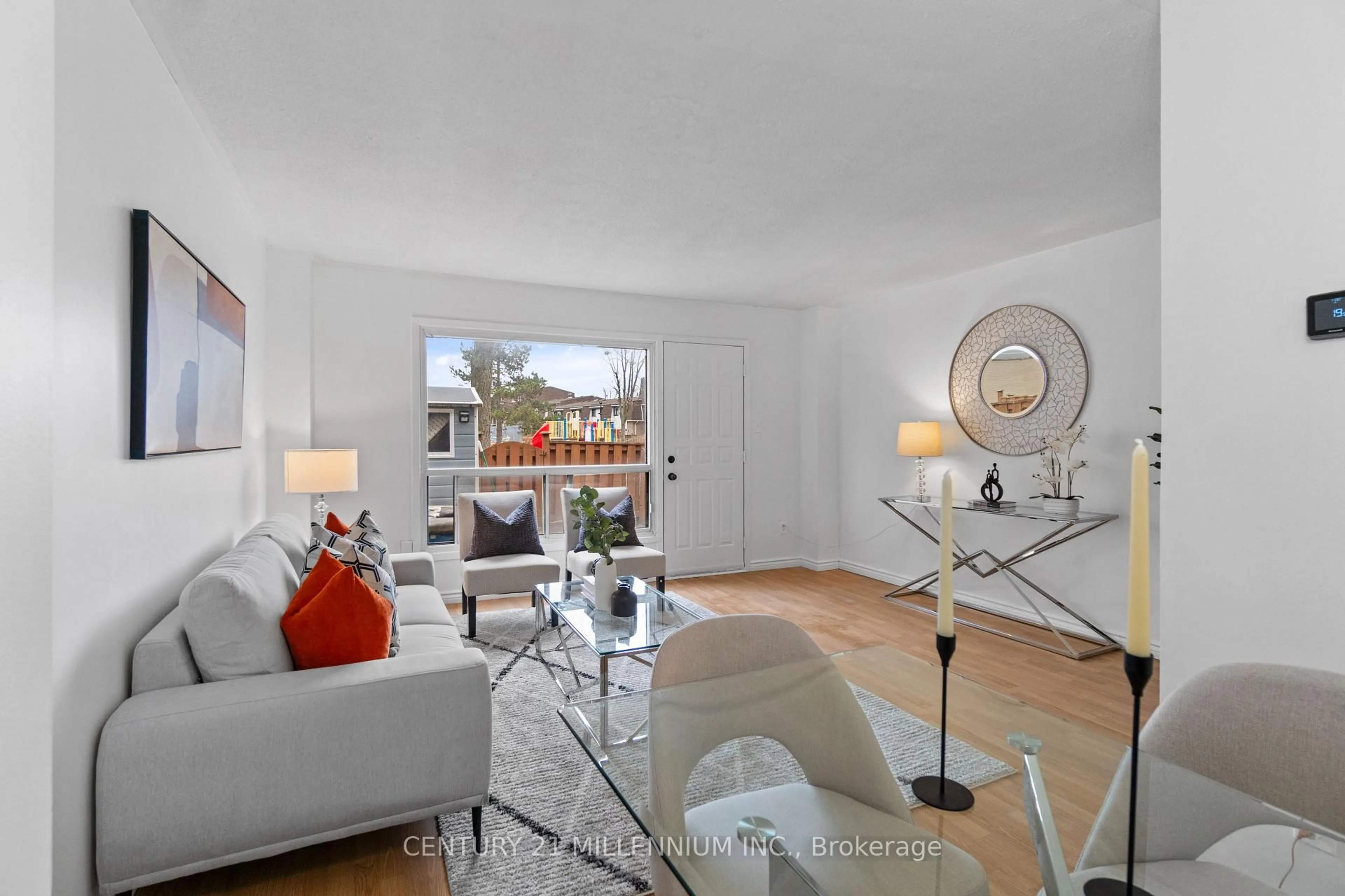 Living room with furniture, unknown for 475 Bramalea Rd #124, Brampton Ontario L6T 2X3