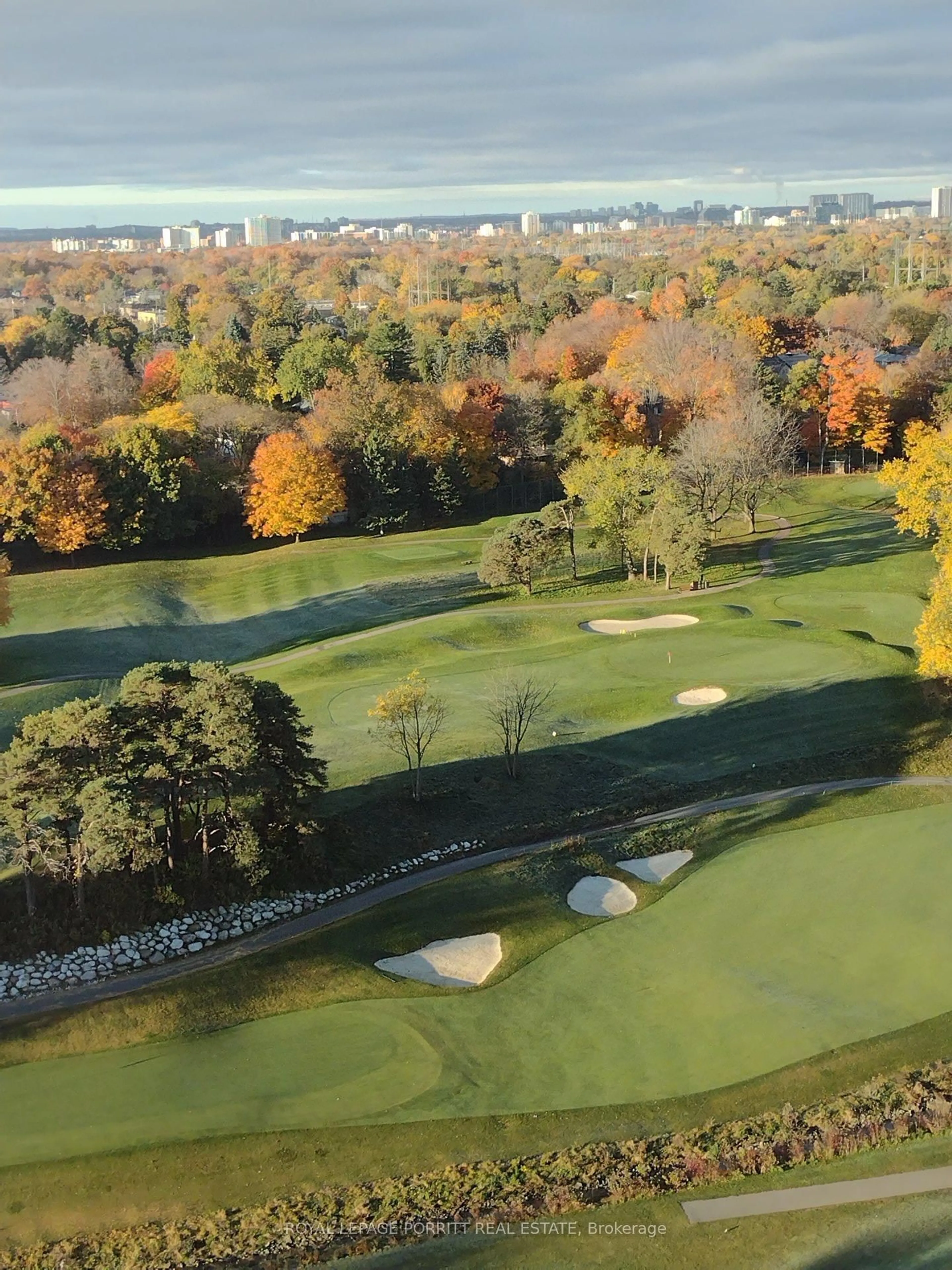 A pic from outside/outdoor area/front of a property/back of a property/a pic from drone, forest/trees view for 1400 Dixie Rd ##2005, Mississauga Ontario L5E 3E1