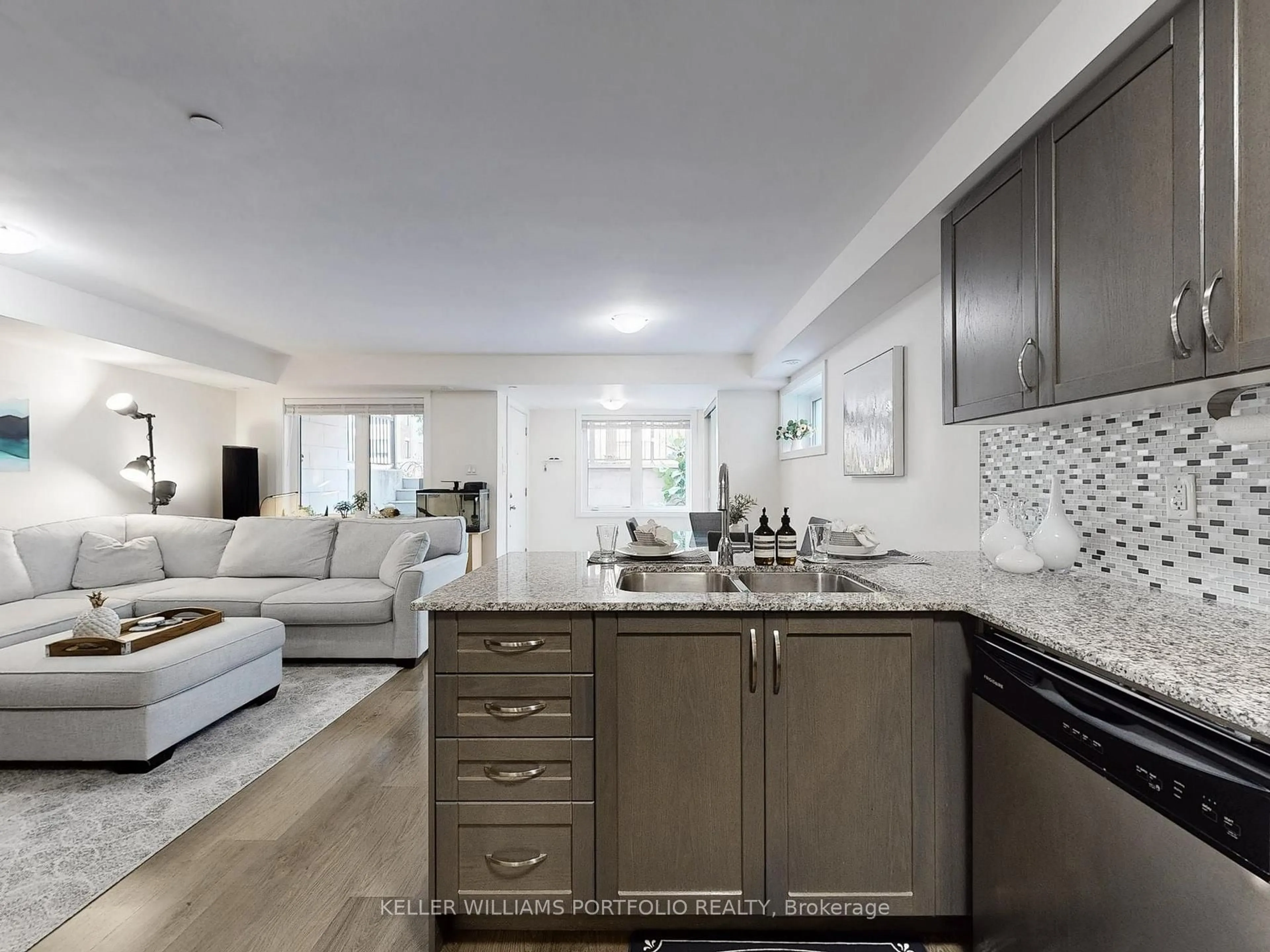 Open concept kitchen, unknown for 252 Royal York Rd #212, Toronto Ontario M8V 1Y8