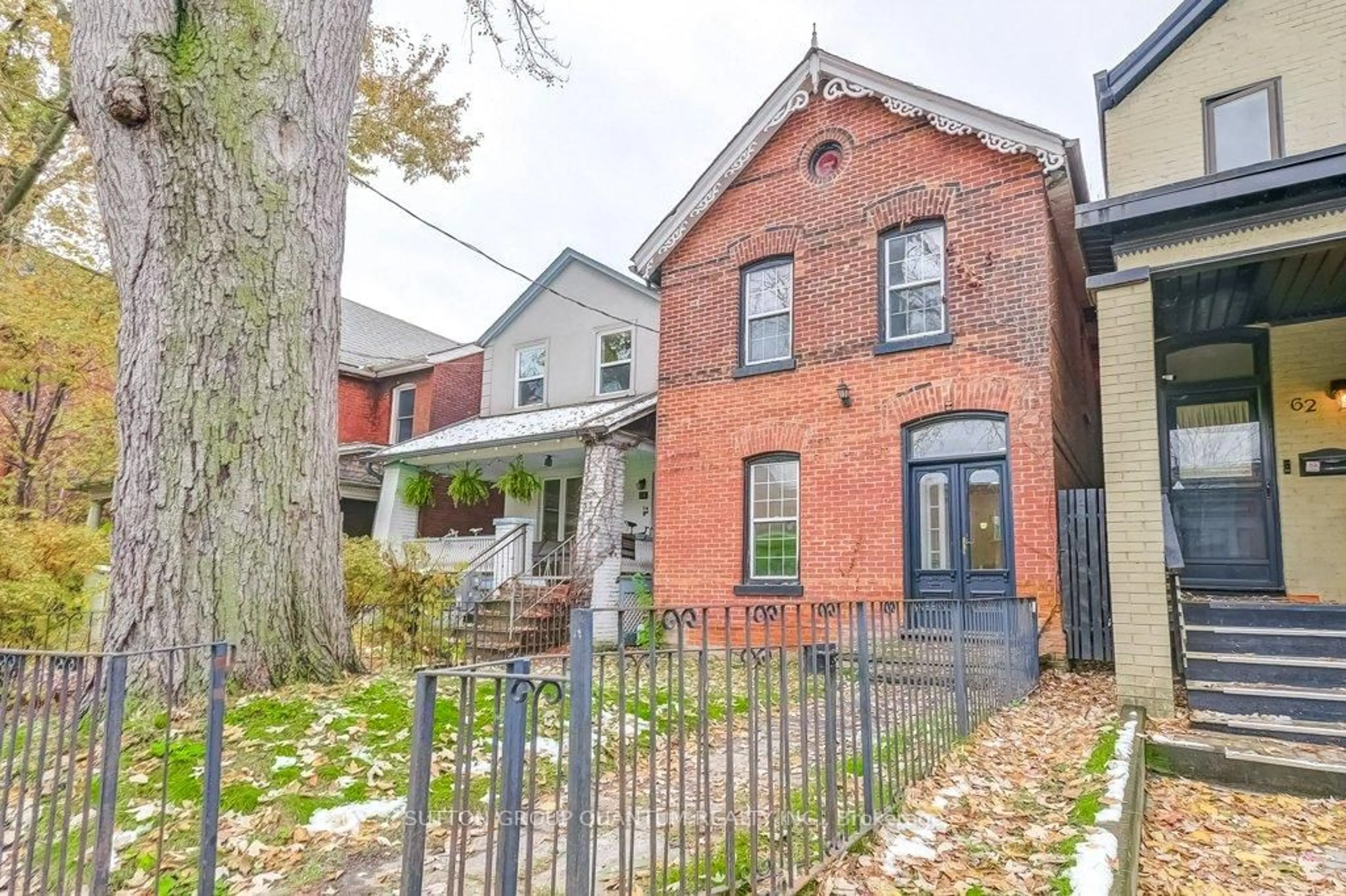 Home with brick exterior material, street for 60 Gwynne Ave, Toronto Ontario M6K 2C4