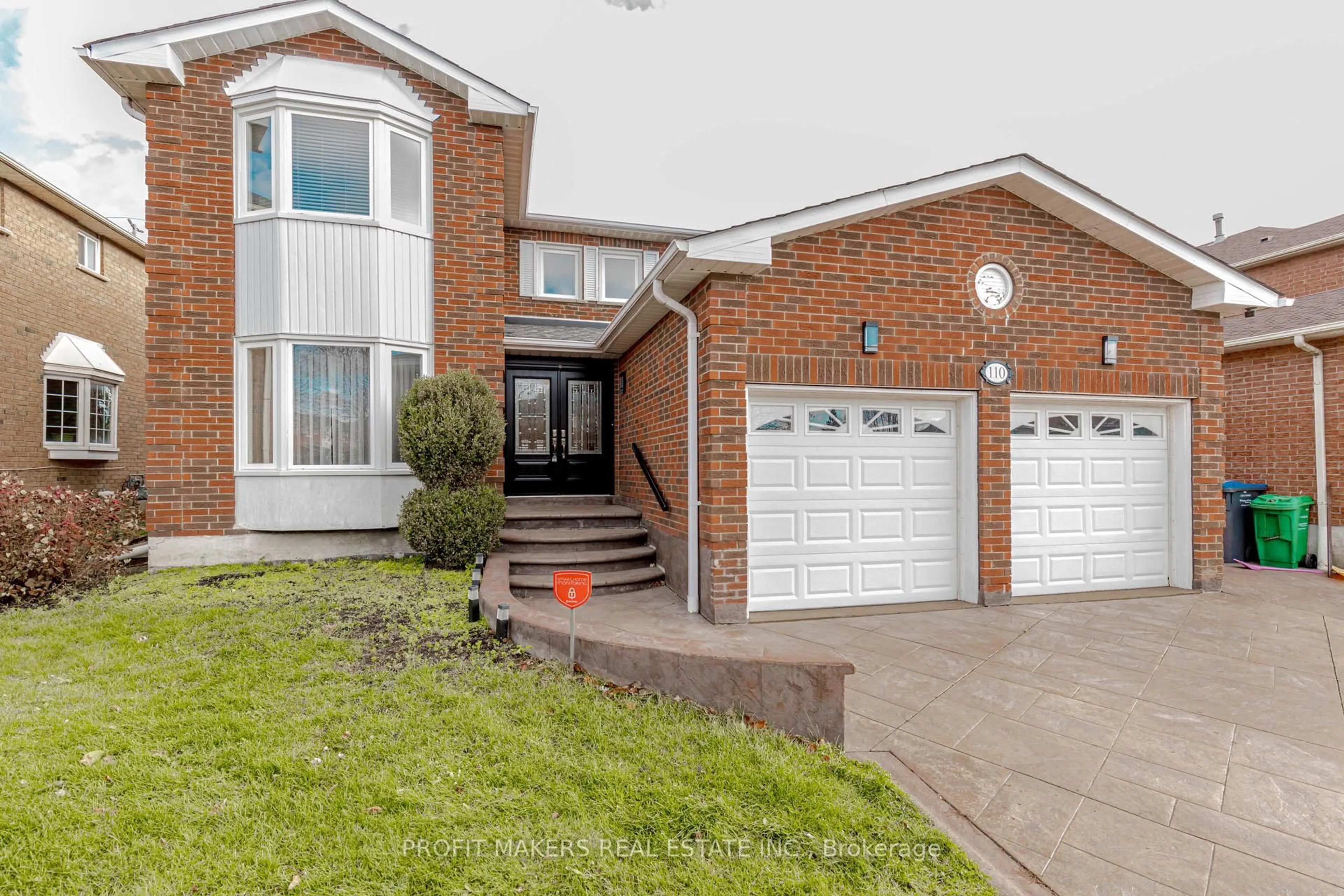 Home with brick exterior material, street for 110 Corkett Dr, Brampton Ontario L6X 3E6