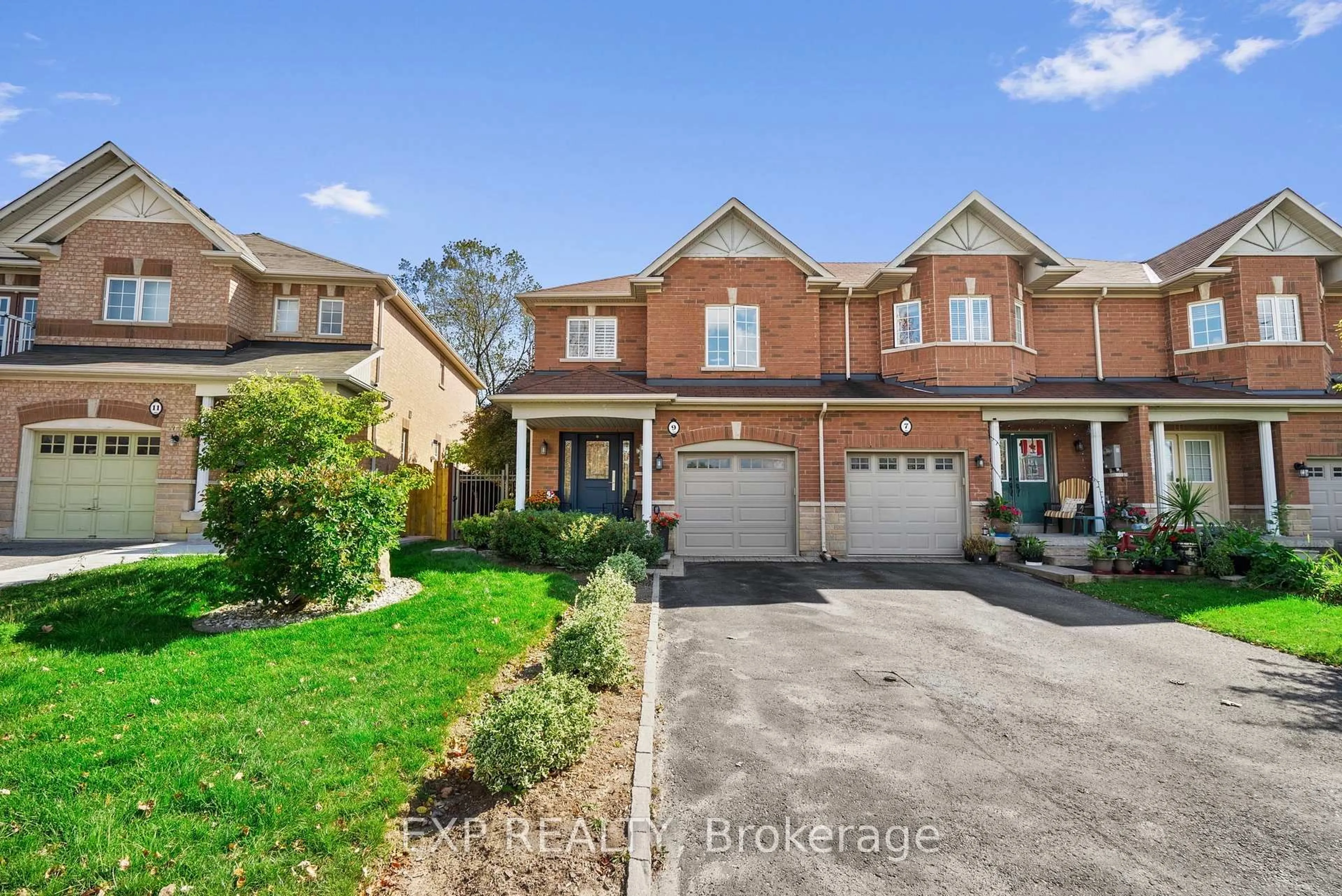 Home with brick exterior material, street for 9 Copperfield Rd, Brampton Ontario L6Z 0C7