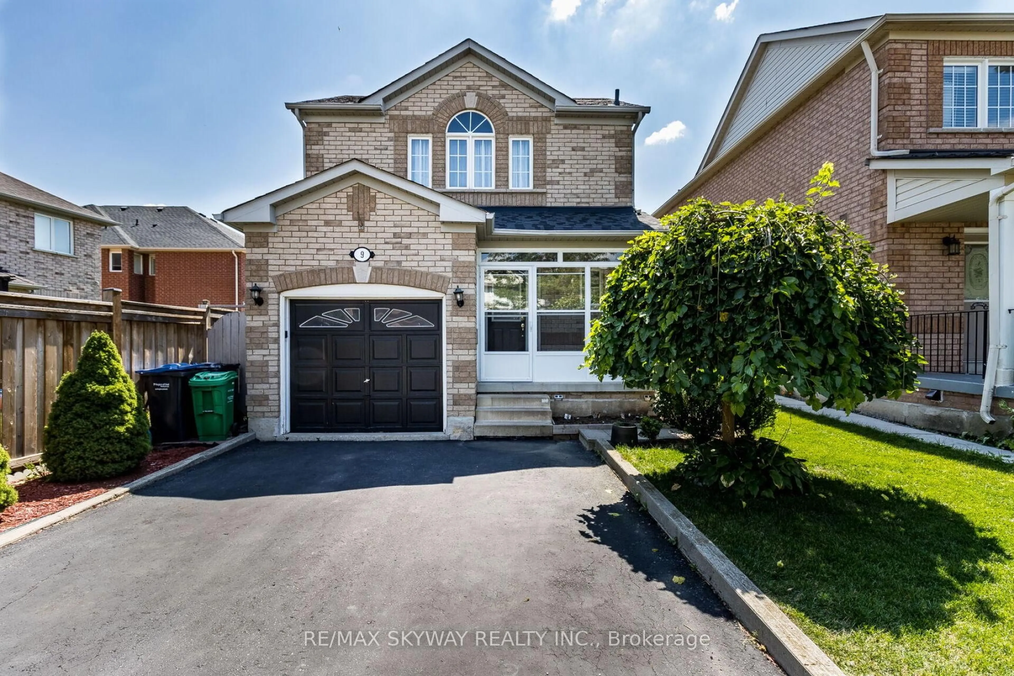 Home with brick exterior material, street for 9 Weatherell Dr, Brampton Ontario L7A 1Y7