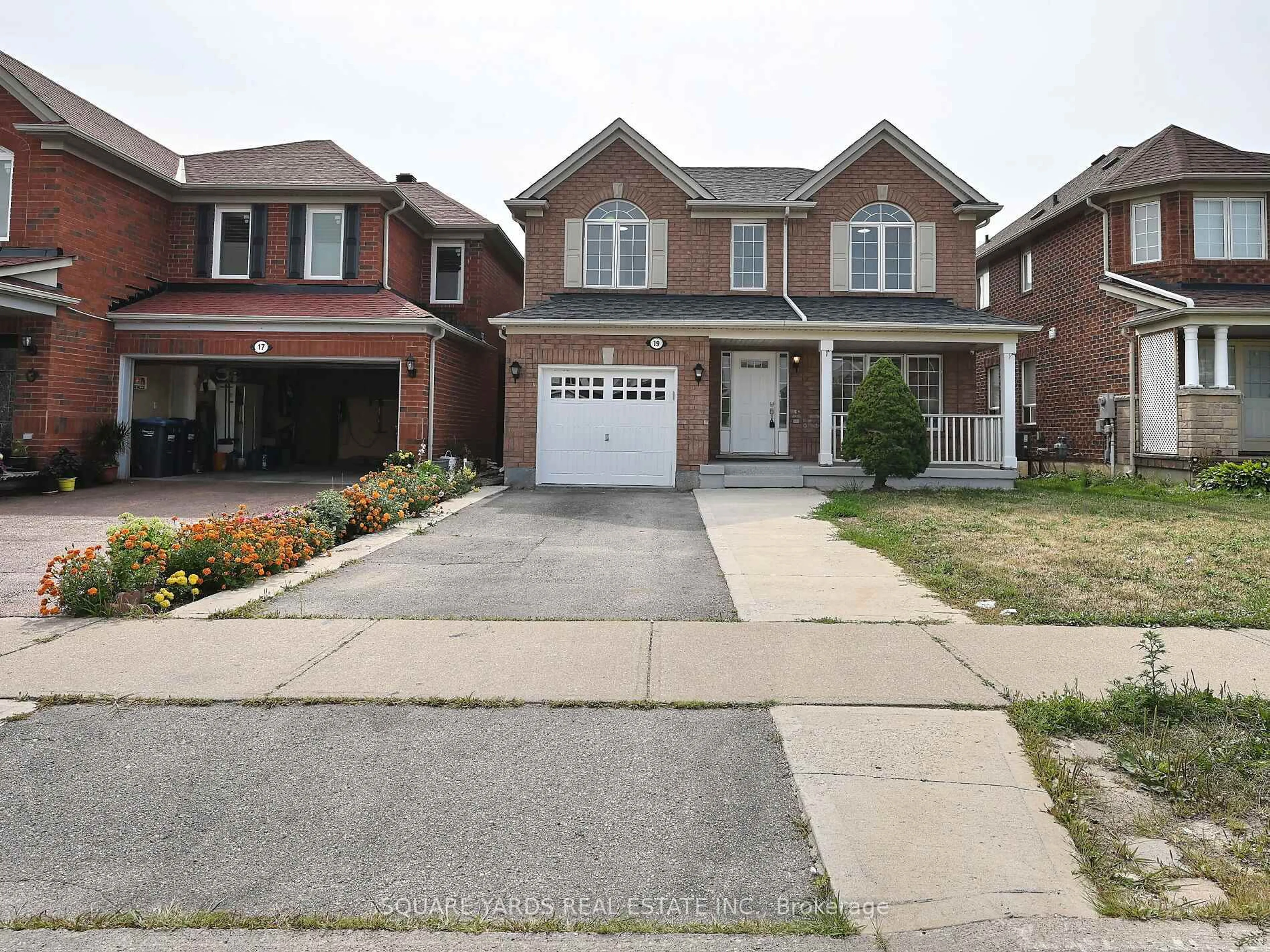 Home with brick exterior material, street for 19 Penstock St St, Brampton Ontario L6P 2J6
