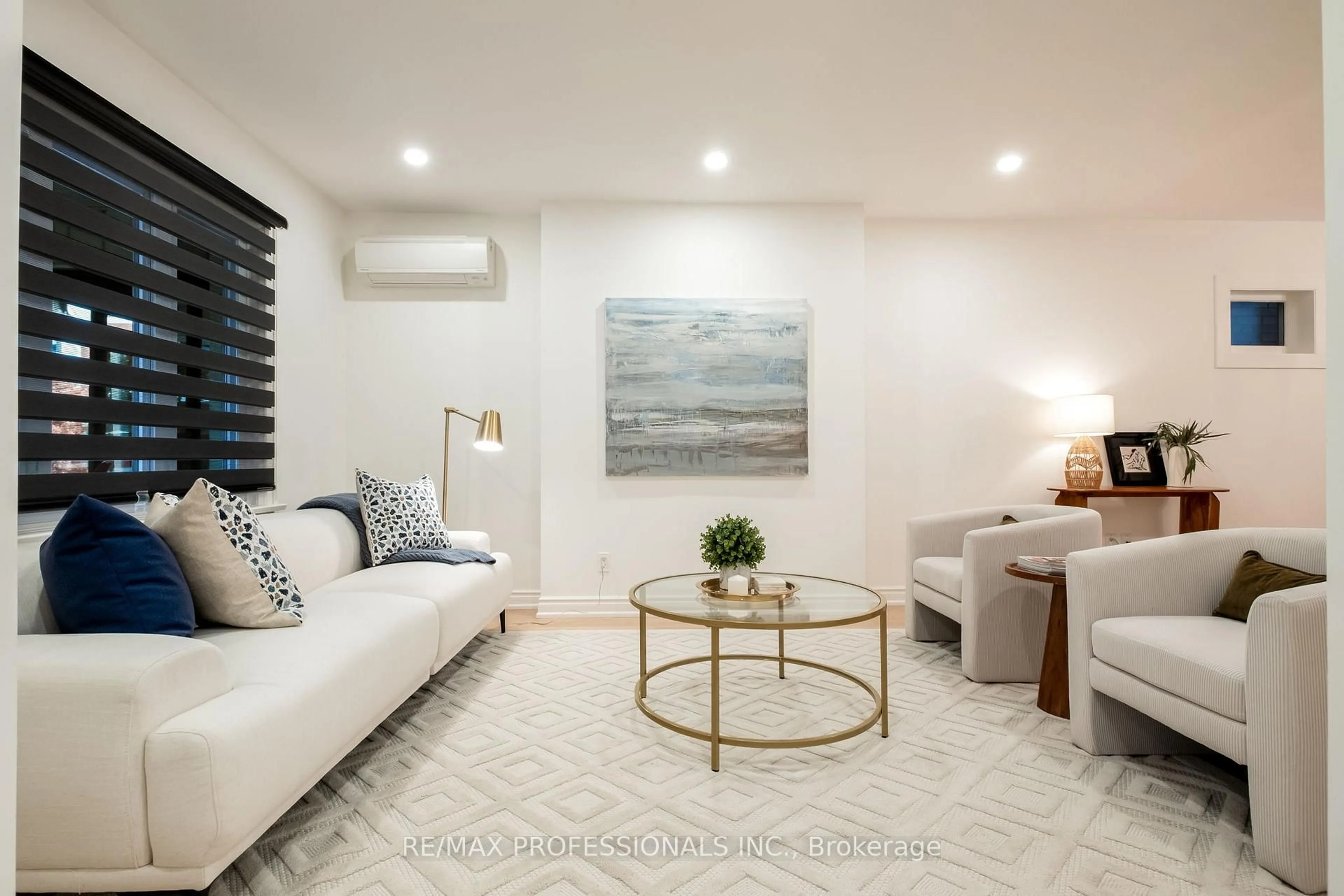 Living room with furniture, unknown for 636 Runnymede Rd, Toronto Ontario M6S 3A2