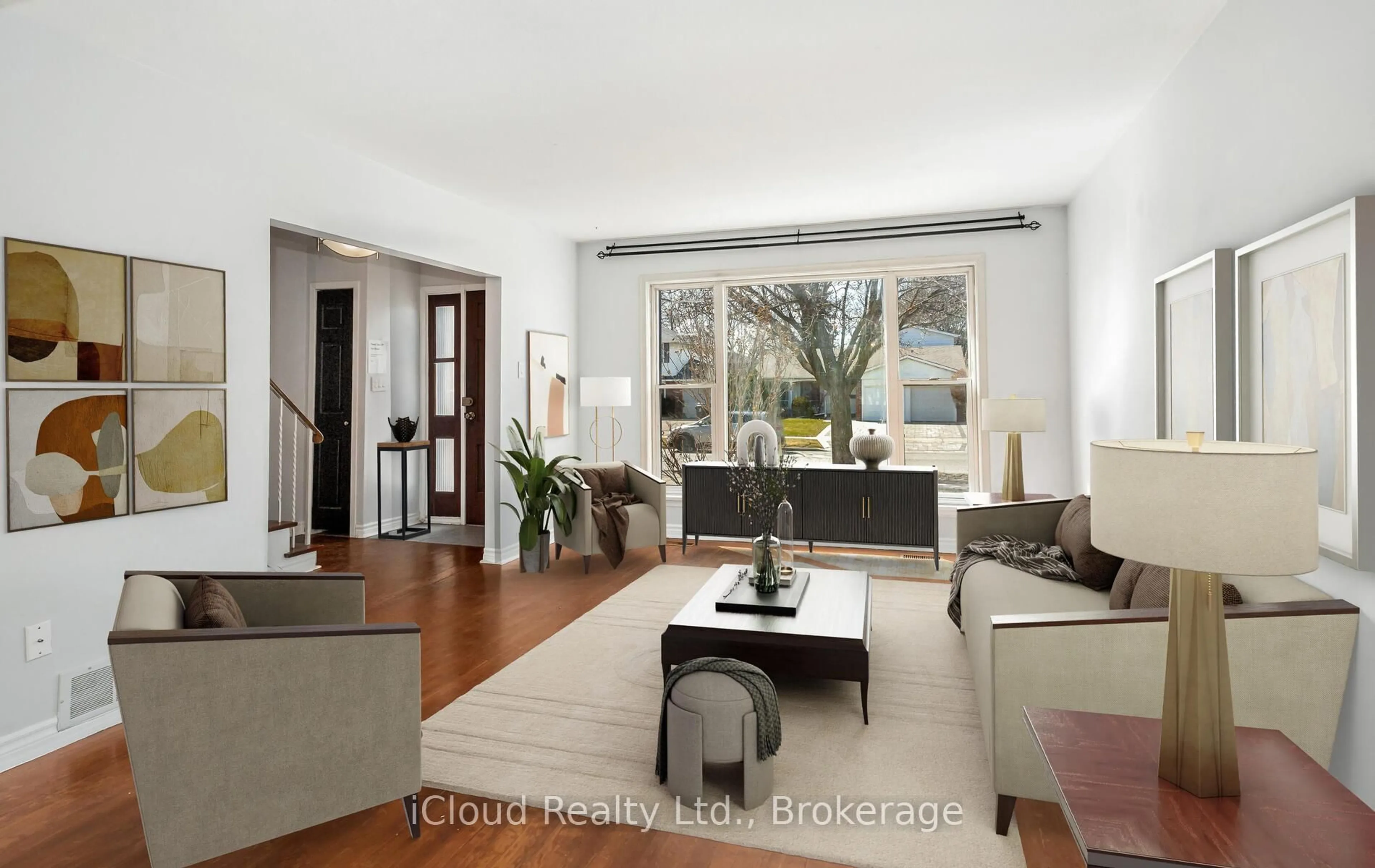 Living room with furniture, unknown for 95 Willowridge Rd, Toronto Ontario M9R 3Z5