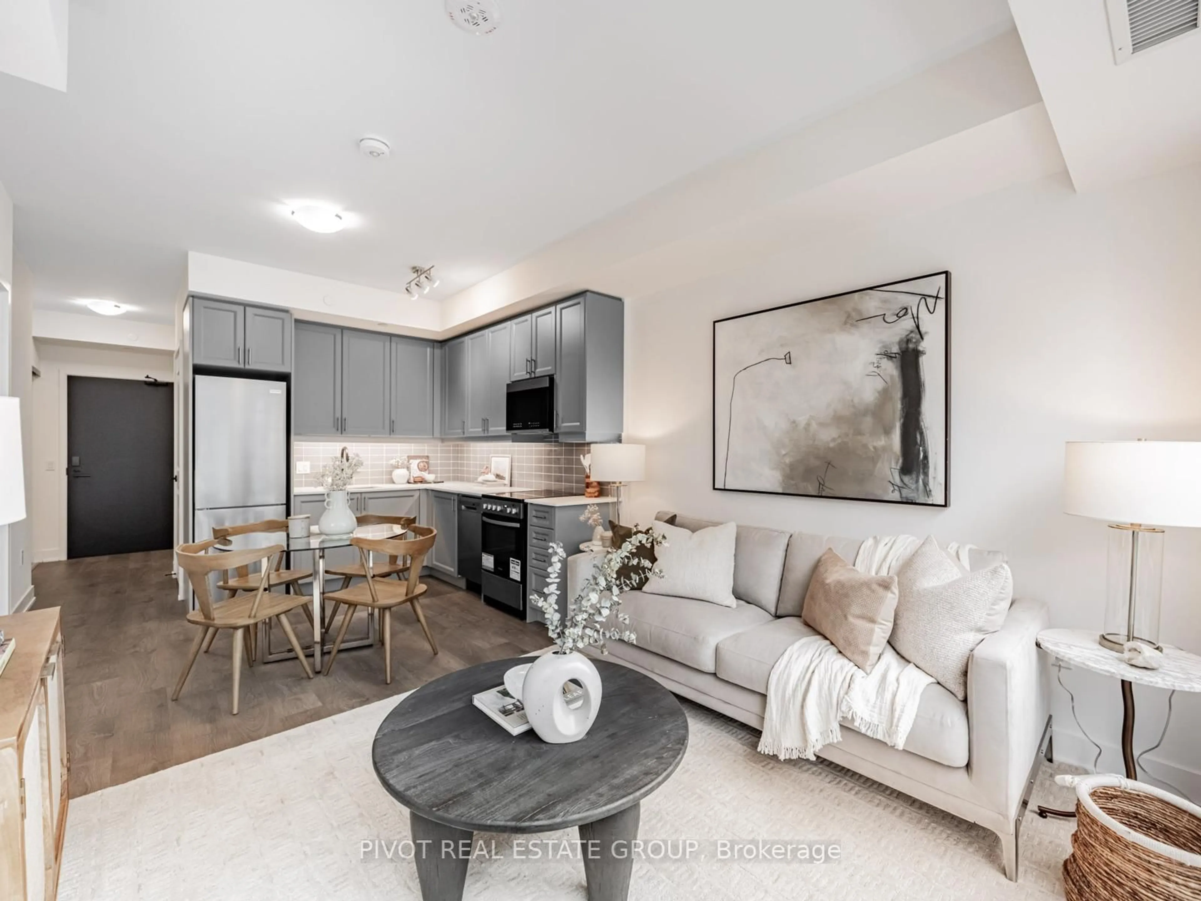 Living room with furniture, unknown for 2343 Khalsa Gate #232, Oakville Ontario L6M 0X7