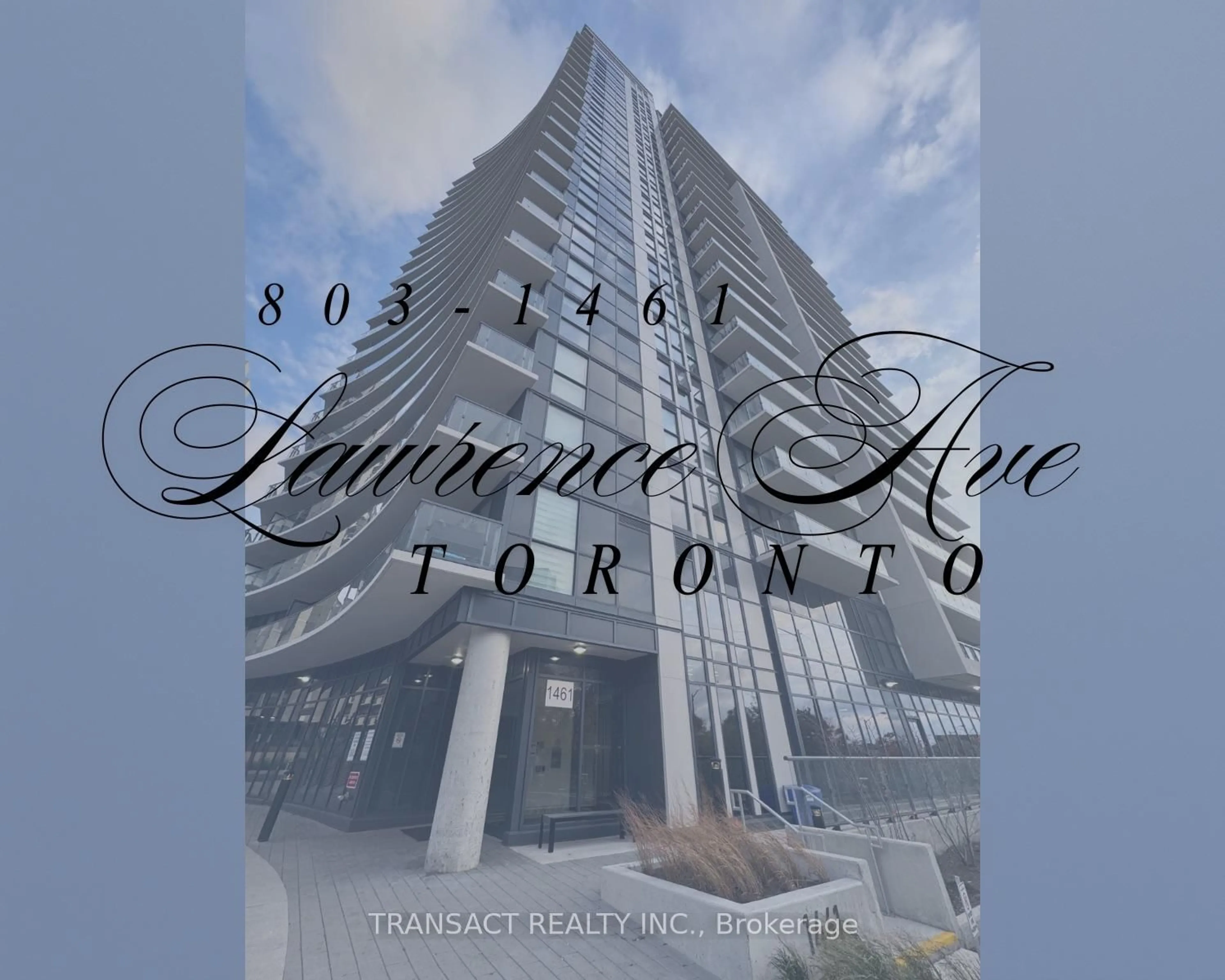 Indoor foyer for 1461 Lawrence Ave #803, Toronto Ontario M6L 0A6