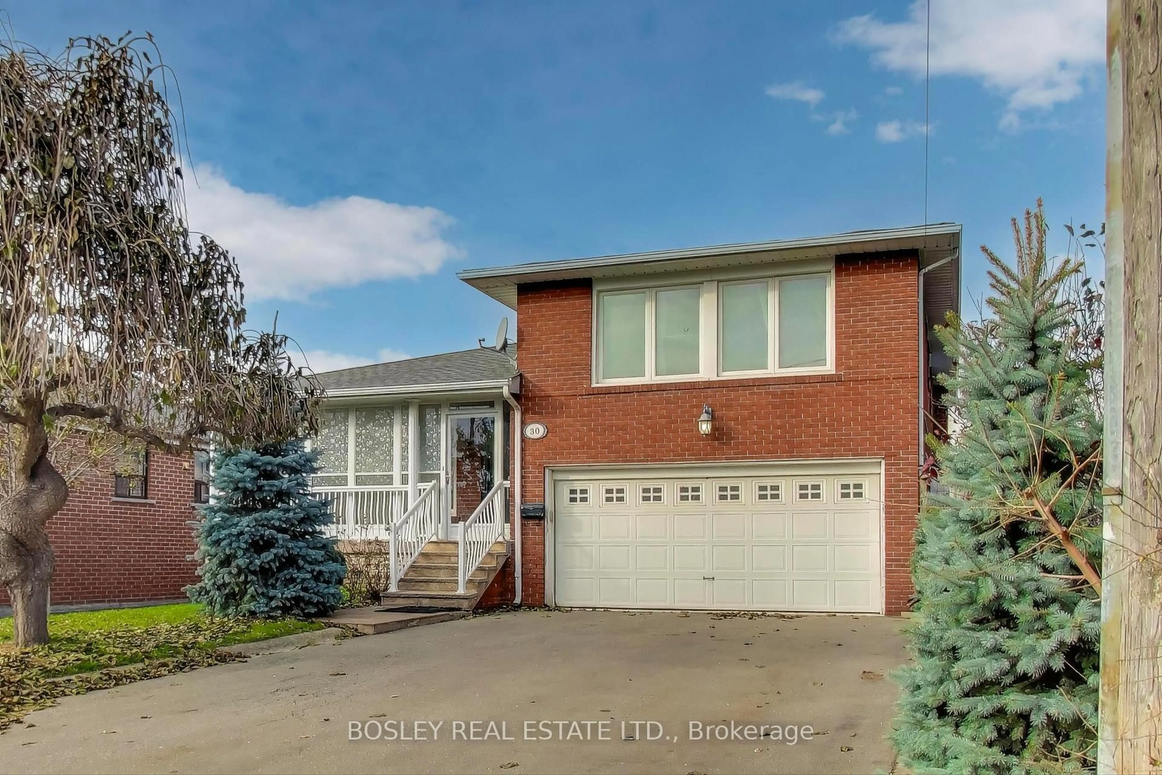 Home with brick exterior material, street for 30 Jane Osler Blvd, Toronto Ontario M6A 1W7