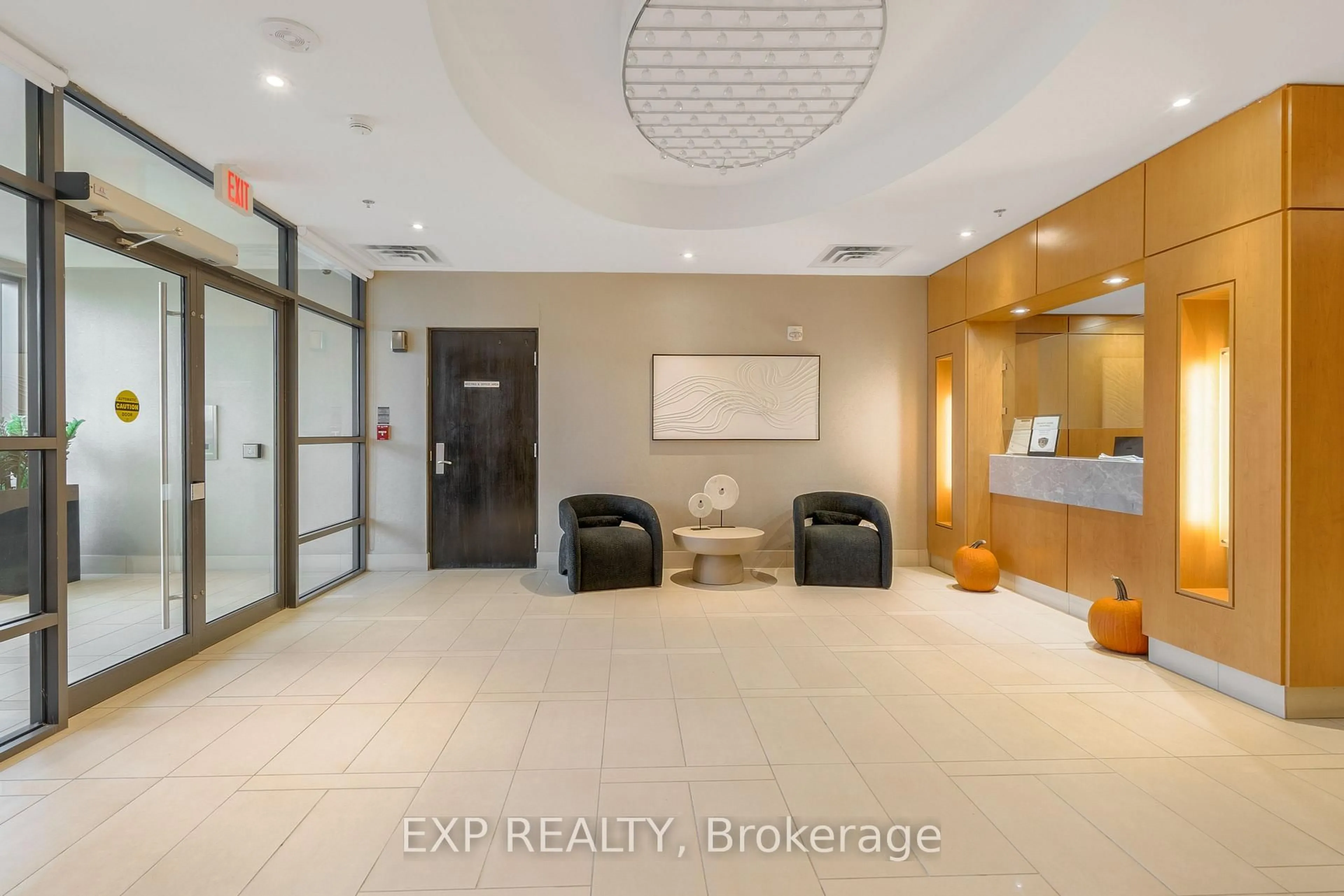 Lobby for 840 Queens Plate Dr #1609, Toronto Ontario M9W 6Z3