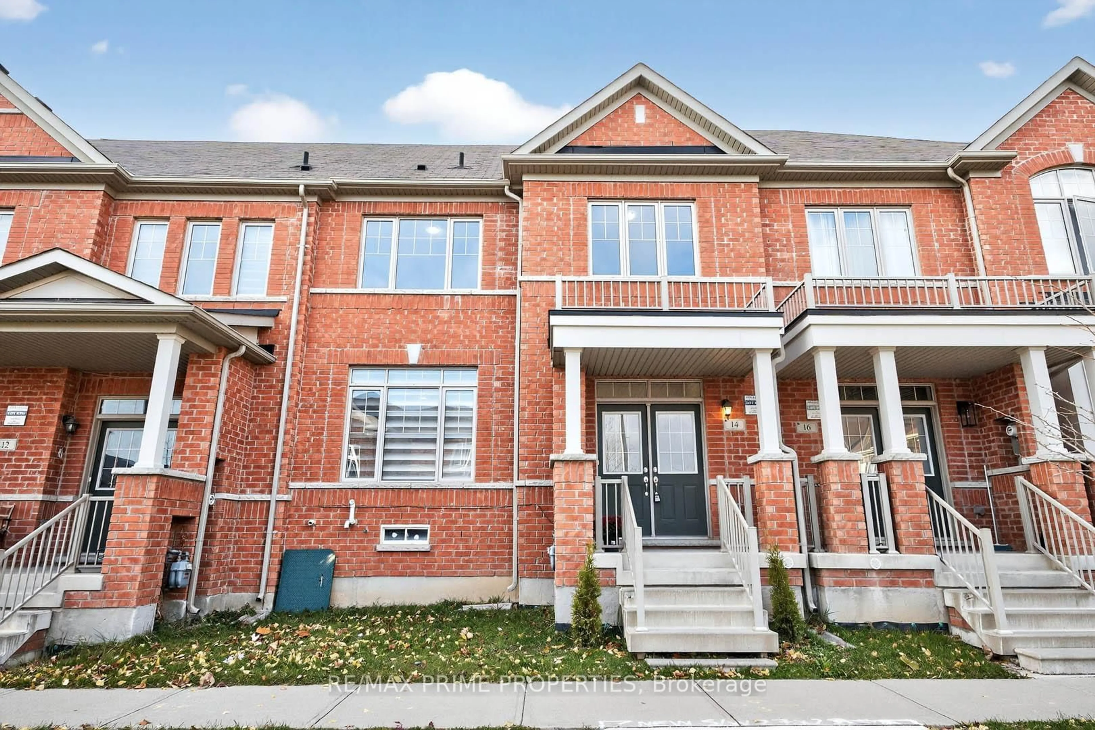 Home with brick exterior material, street for 14 Primo Rd, Brampton Ontario L7A 0Z1