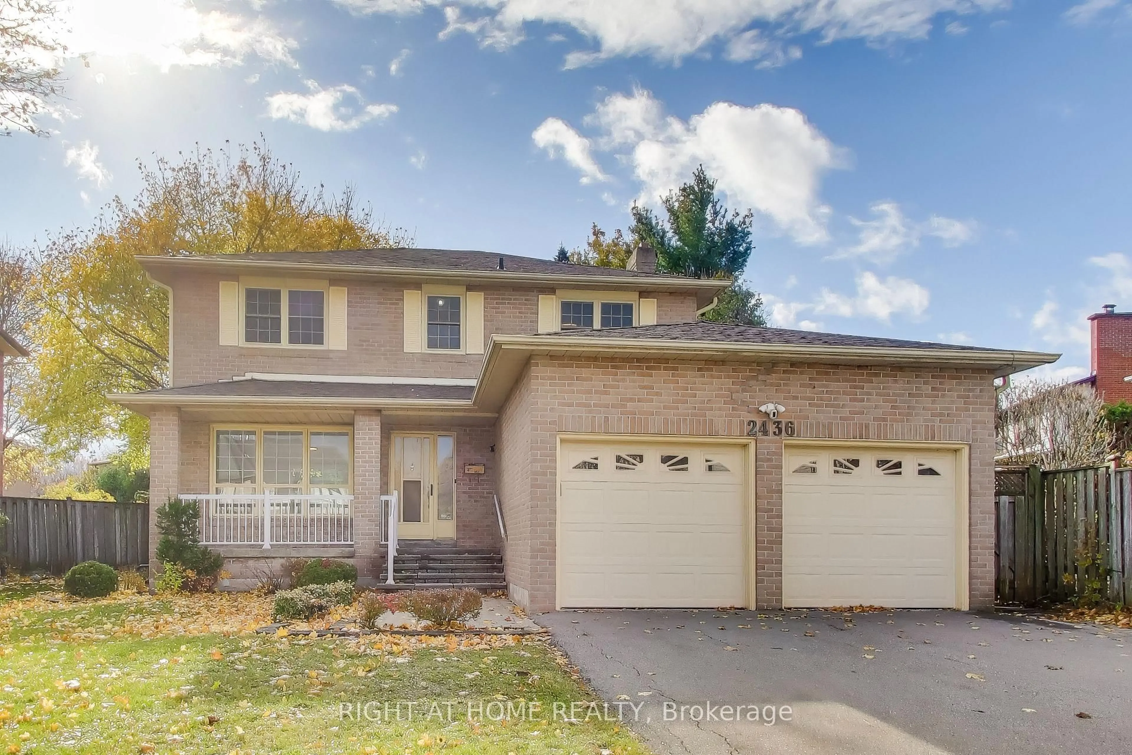 Home with brick exterior material, street for 2436 Folkway Dr, Mississauga Ontario L5L 3N3