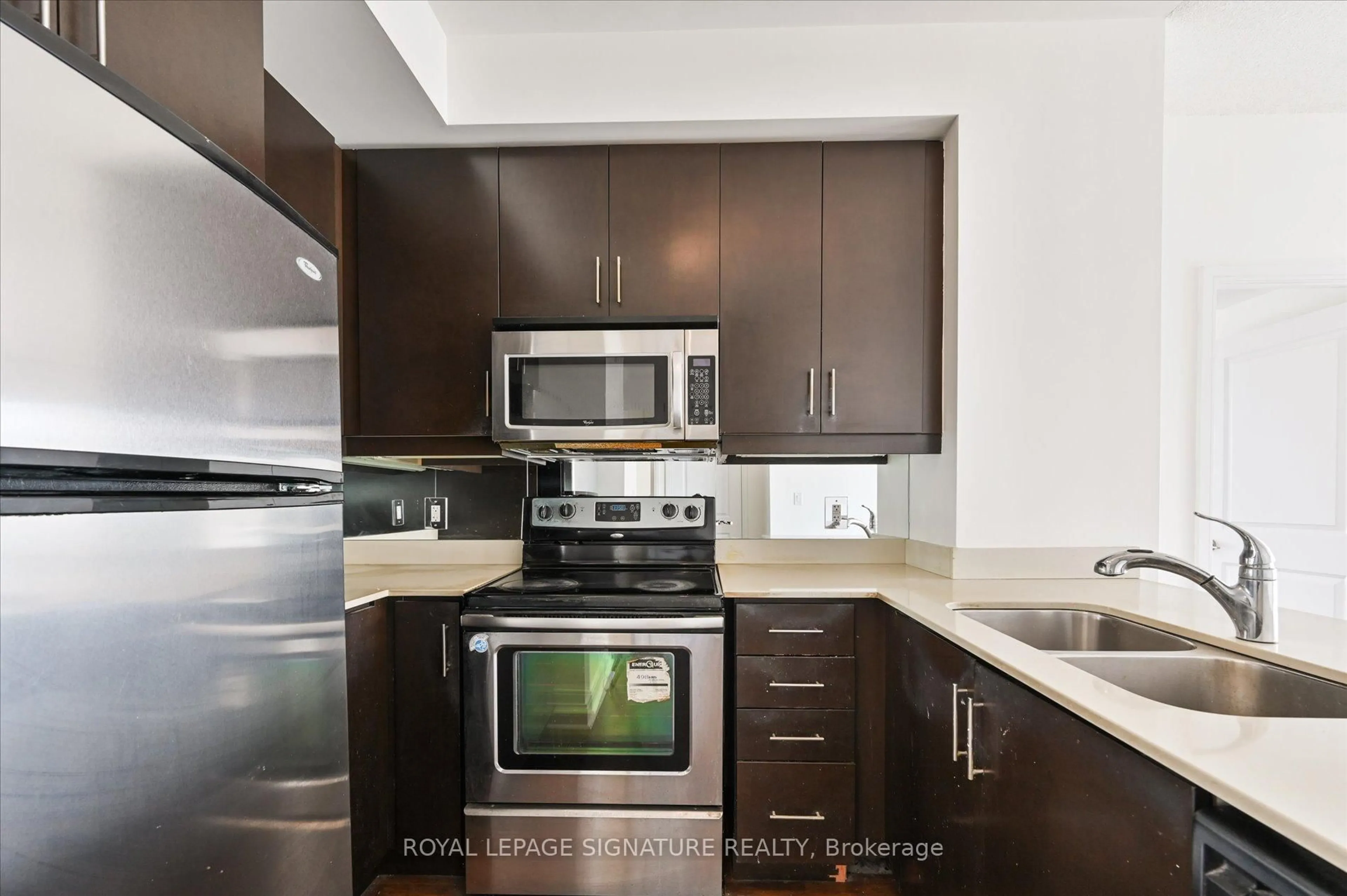Standard kitchen, unknown for 60 Absolute Ave #4502, Mississauga Ontario L4Z 0A8