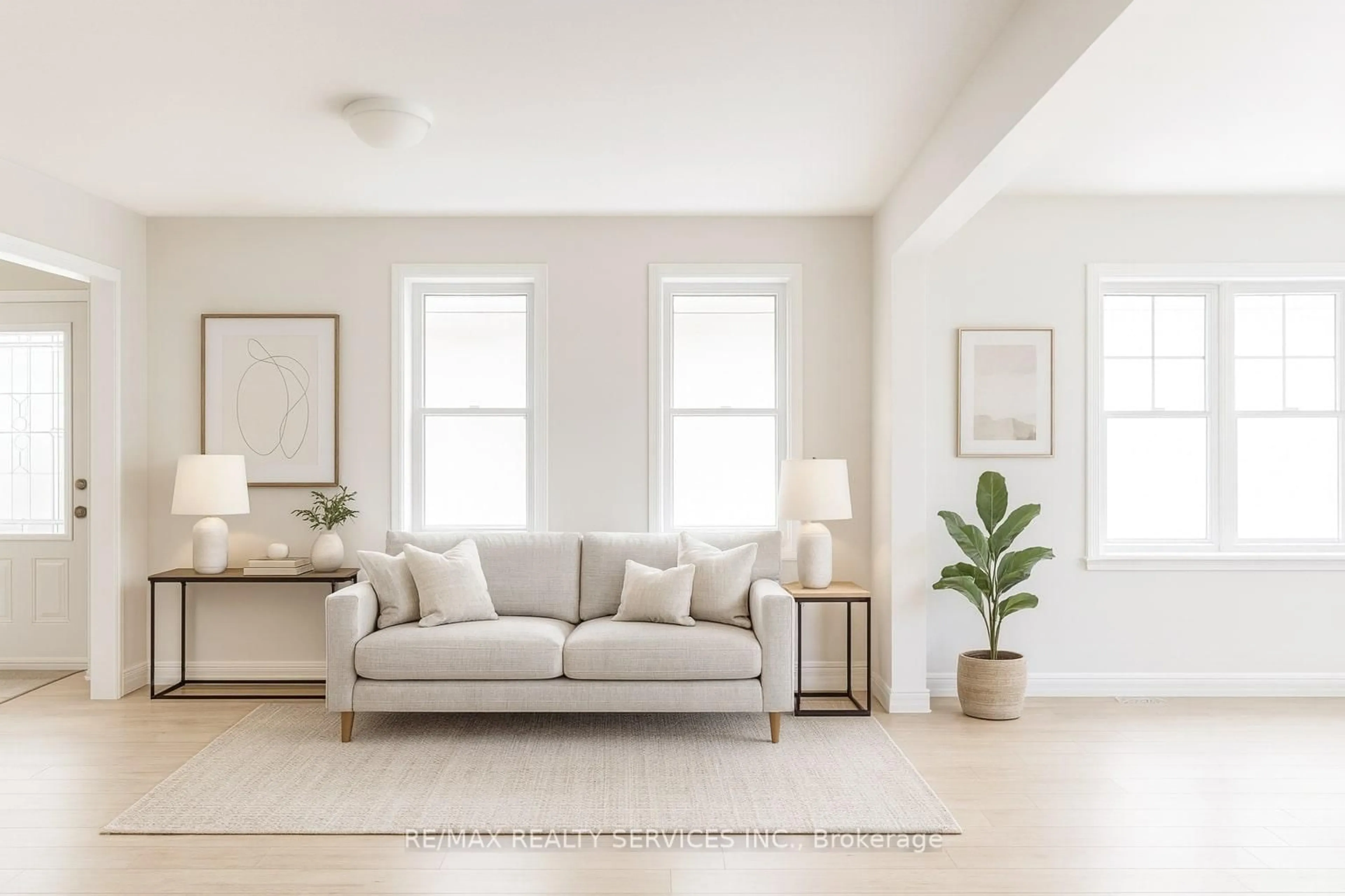 Living room with furniture, unknown for 144 Baffin Cres, Brampton Ontario L7A 0C7