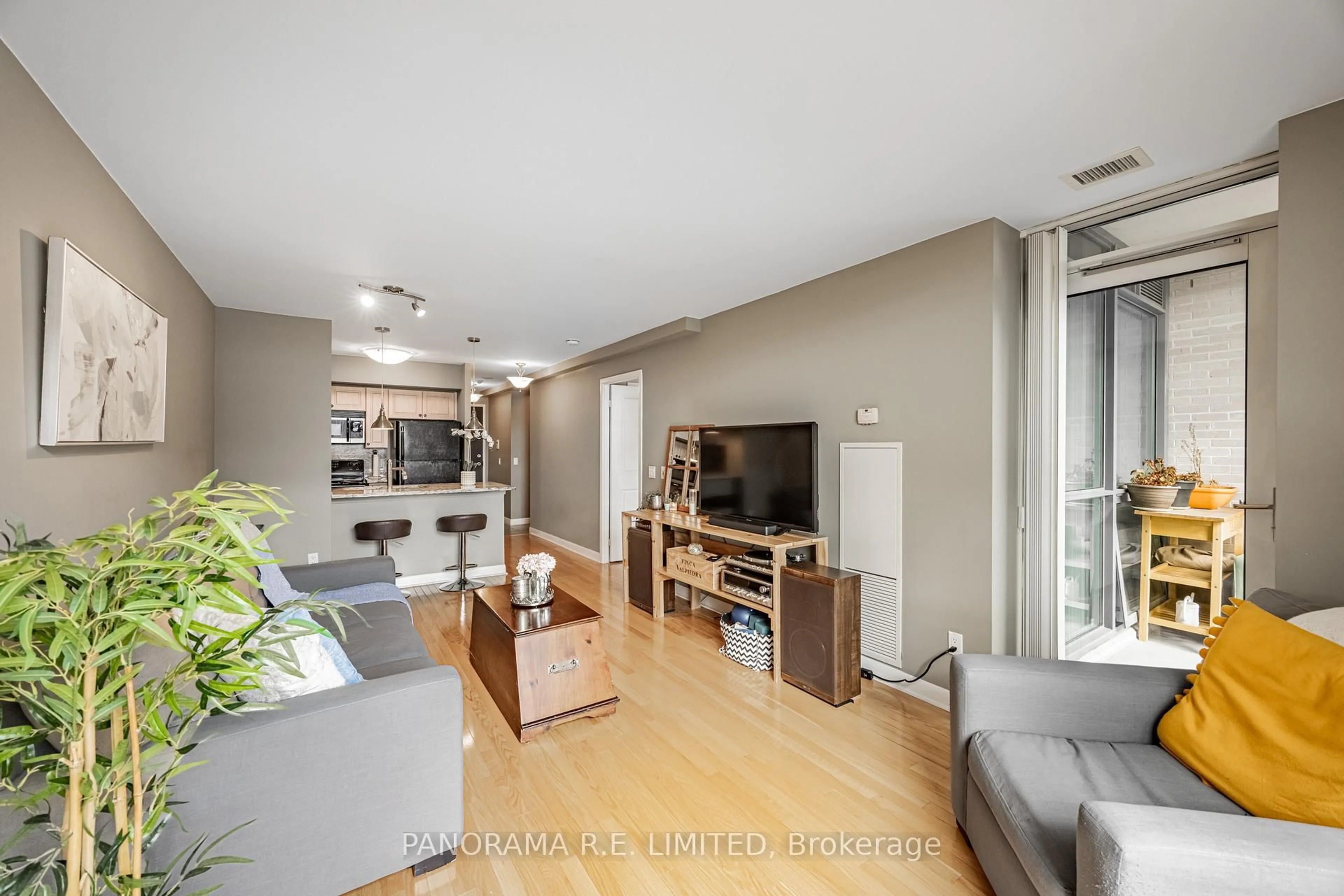 Living room with furniture, unknown for 225 Sherway Gardens Rd #310, Toronto Ontario M9C 0A3