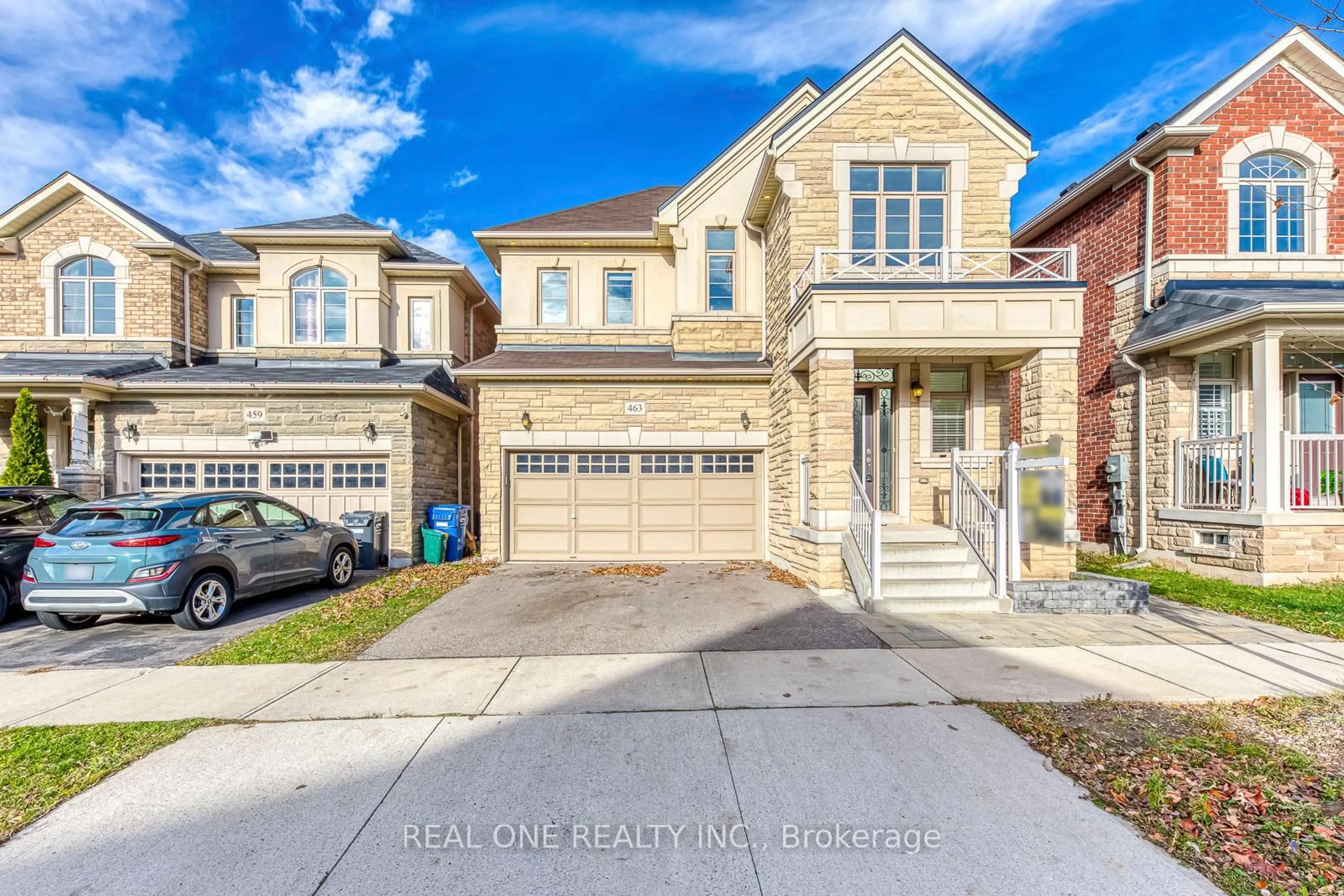 Home with brick exterior material, street for 463 Grindstone Tr, Oakville Ontario L6H 7H5