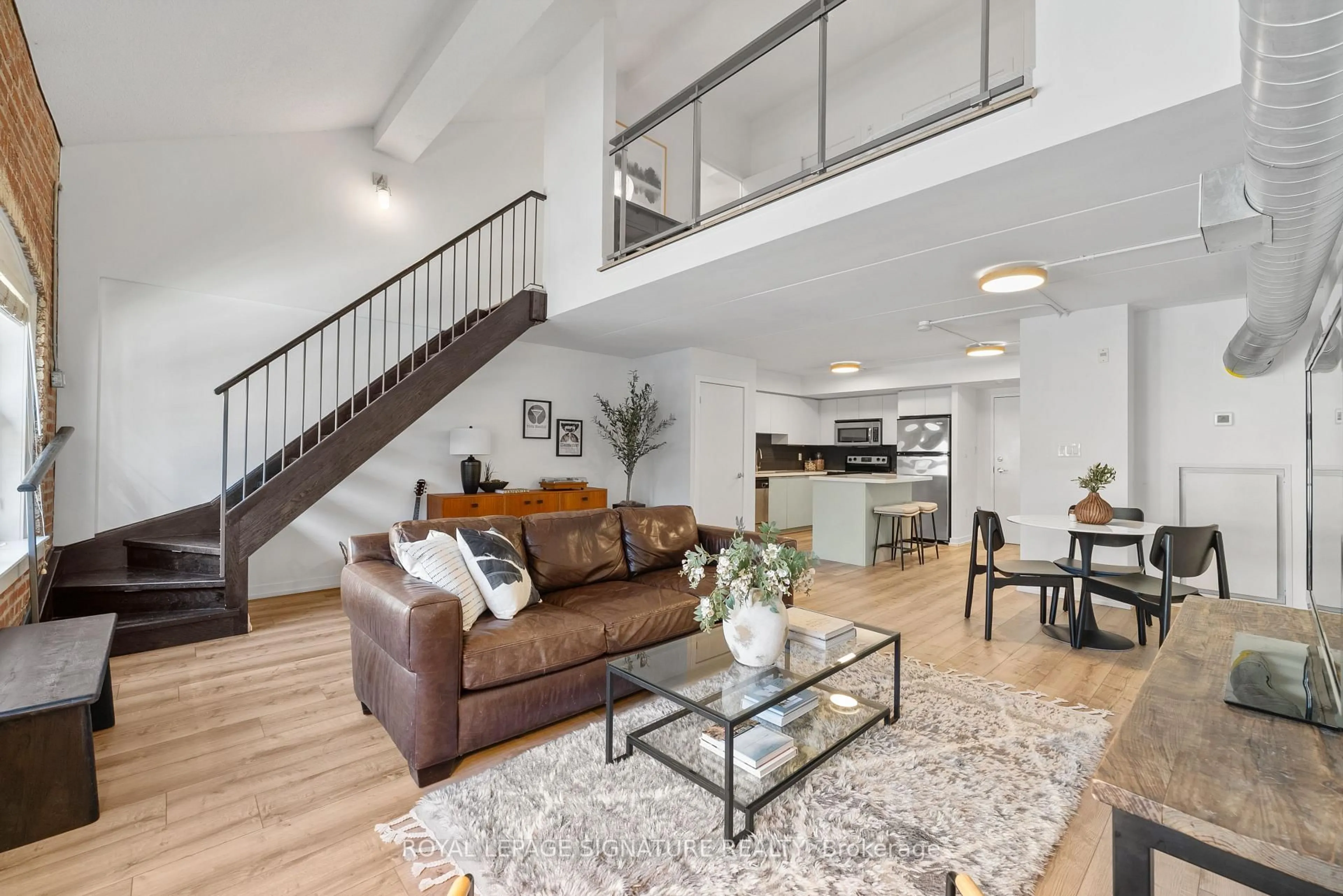 Living room with furniture, unknown for 1100 Lansdowne Ave #336, Toronto Ontario M6H 4K1