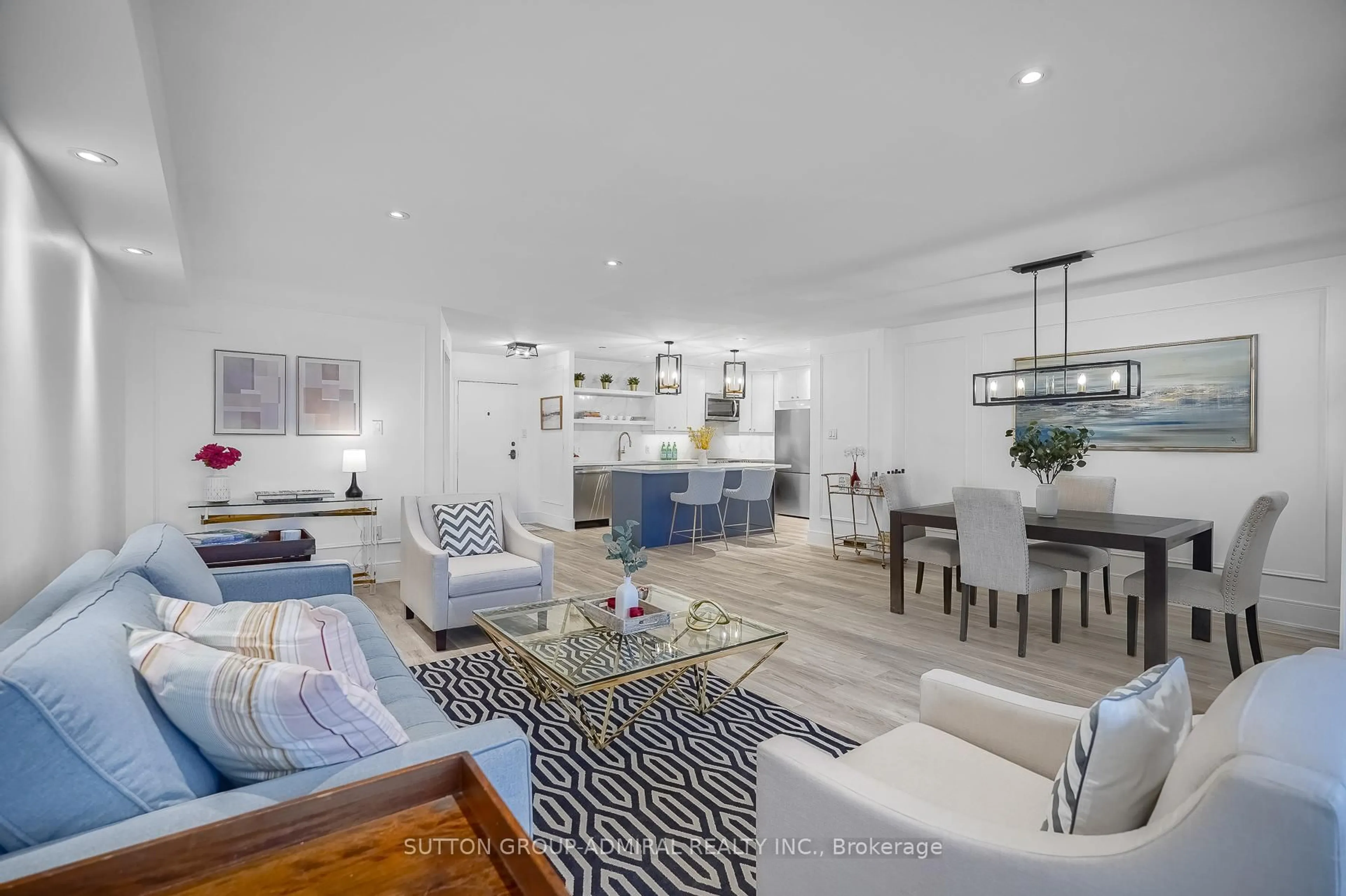 Living room with furniture, unknown for 299 Mill Rd #PH3, Toronto Ontario M9C 4V9