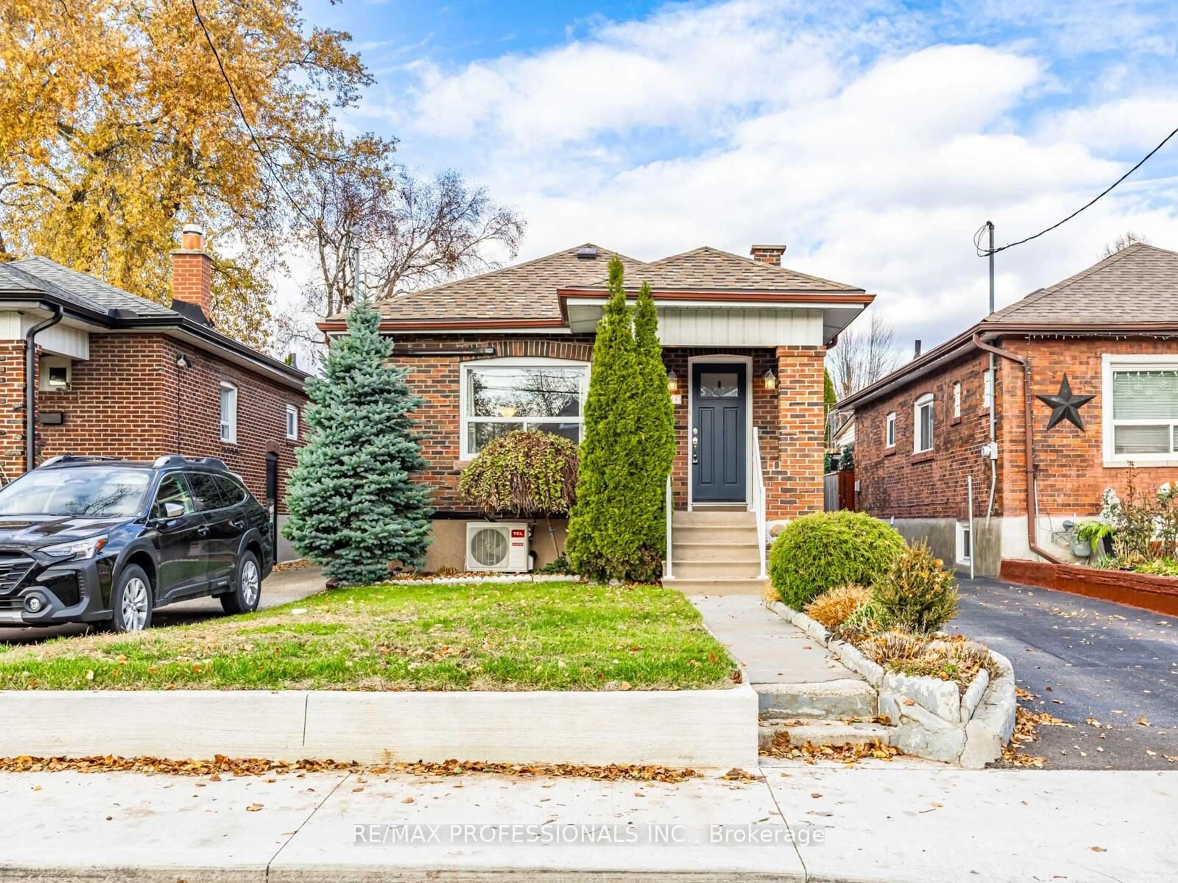 Home with brick exterior material, street for 124 Foxwell St, Toronto Ontario M6N 1Z6